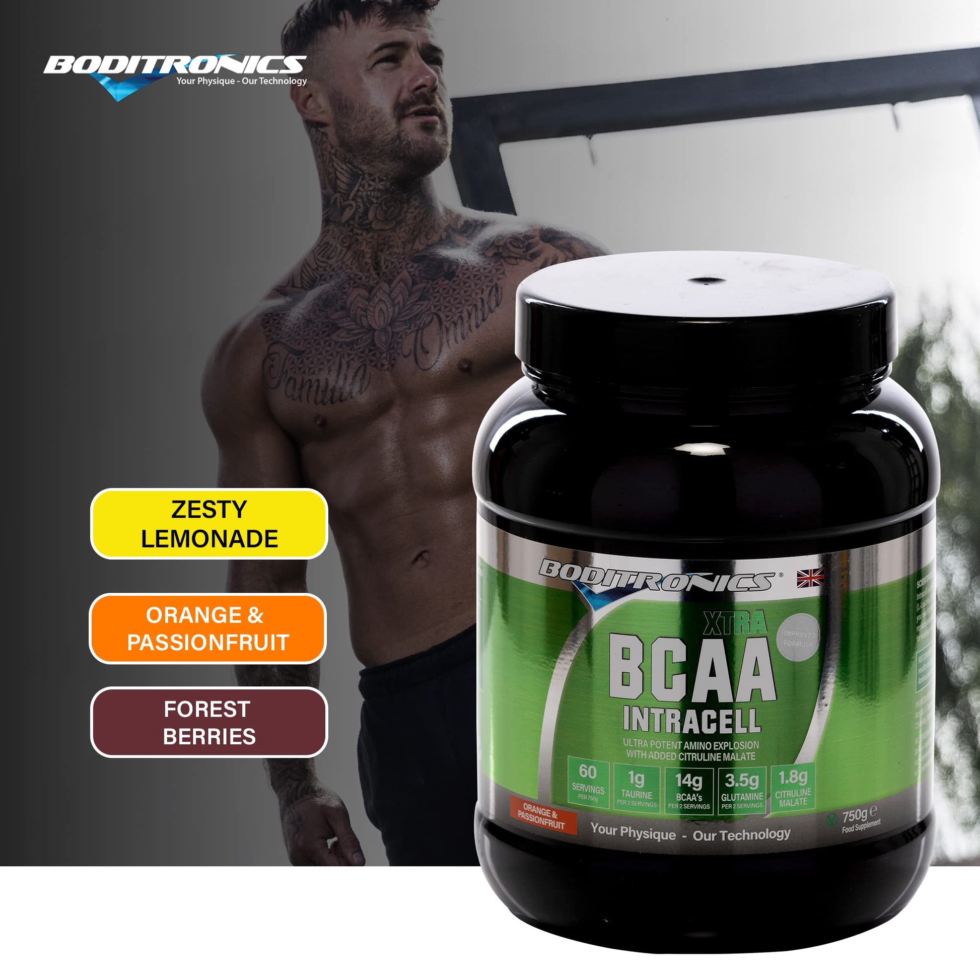 Boditronics BCAA Intracell Xtra Intra Workout Protein Powder, Branched Chain Amino Acid Supplement Boditronics buy supplements canada