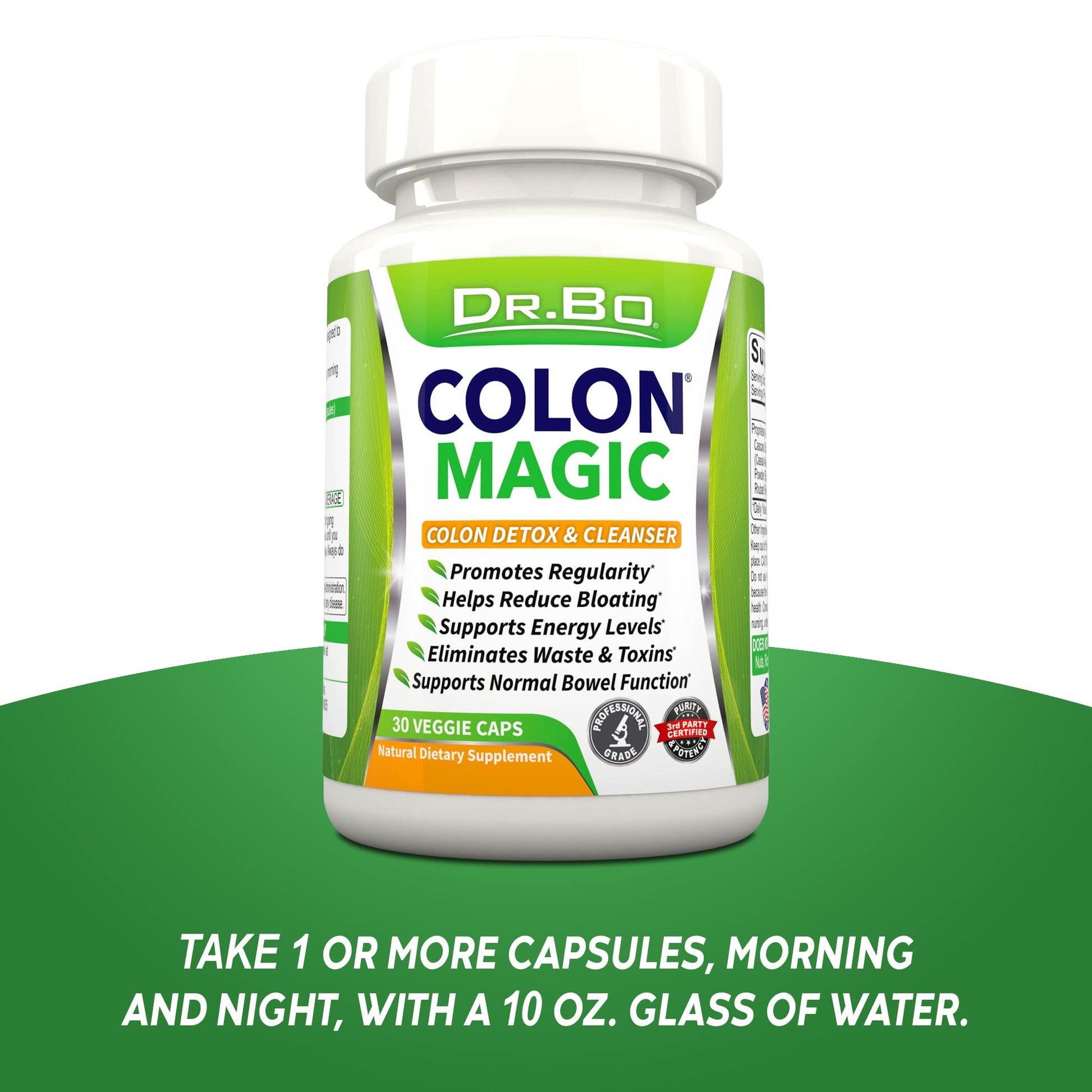 Colon Cleanse Detox Formula - Natural Bowel Cleanser Pills for Intestinal Bloating & Fast Digestive DR. BO buy supplements canada