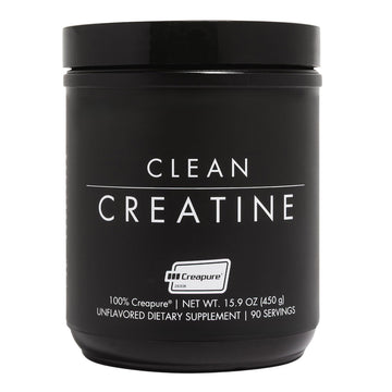 CLEAN Creatine - 100% Creapure® Creatine Monohydrate Powder for Muscle Health, Performance and Cognitive Support | 3rd Party Certified by NSF | 90 Servings | Unflavored | Vegan, Keto, and Gluten-Free CLEAN buy supplements canada