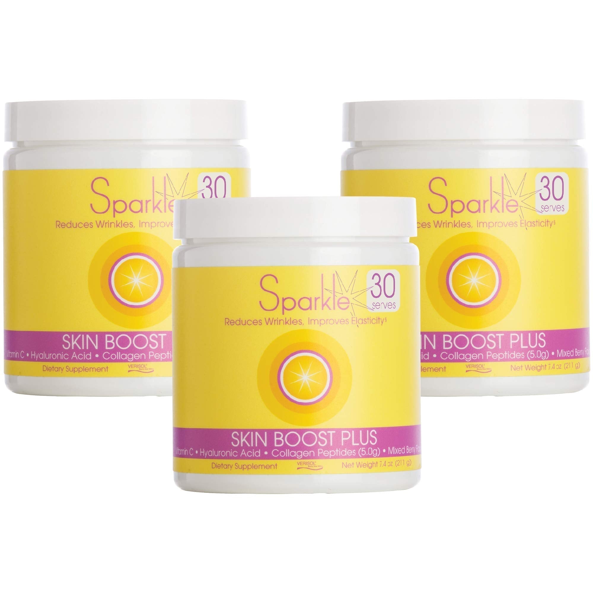 Hydrolyzed Collagen Powder - Sparkle Skin Boost Plus (Tropical Coconut Pineapple) Sparkle Collagen buy supplements canada