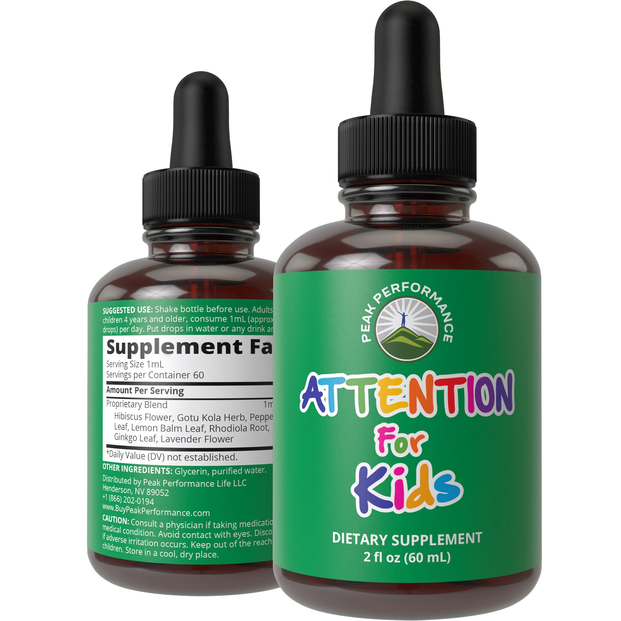 Kids Focus Drops. Attention Deficit Liquid Supplement for Concentration, Attention, Brain, Memory. No Bitter Taste. Natural Non-Habit Forming Sugar Free 7-in-1 Vegan Nootropic for Children, Teenagers Peak Performance buy supplements canada