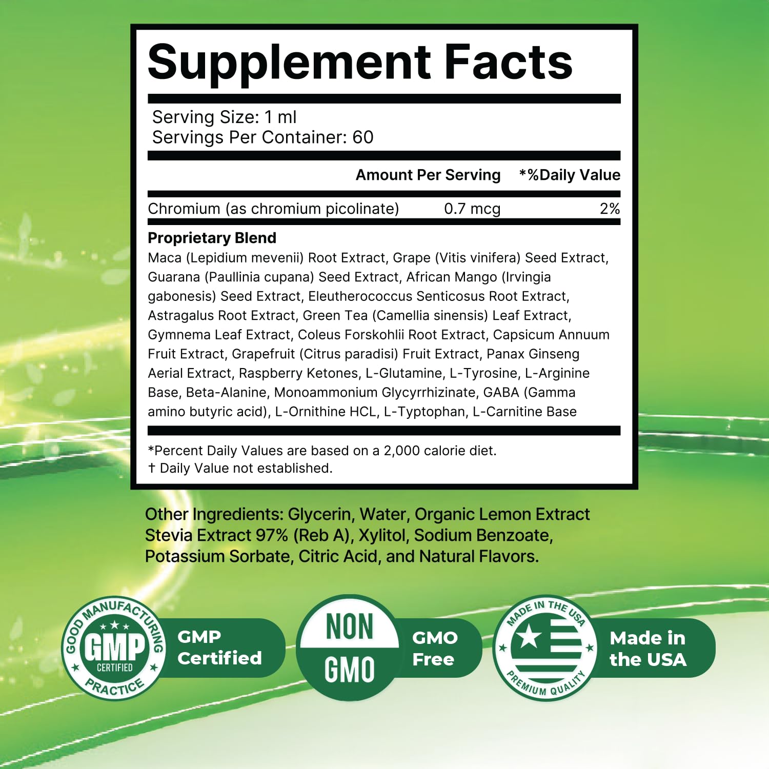 Flash Burn – Natural Plant-Based Liquid Supplement with Maca, Grape Seed, Green Tea & Ginseng – Made in USA, Non-GMO, Gluten-Free, Dairy-Free, Vegetarian - 2 Fl Oz (40 mL), 3 Month Supply Nature’s NutriWave buy supplements canada