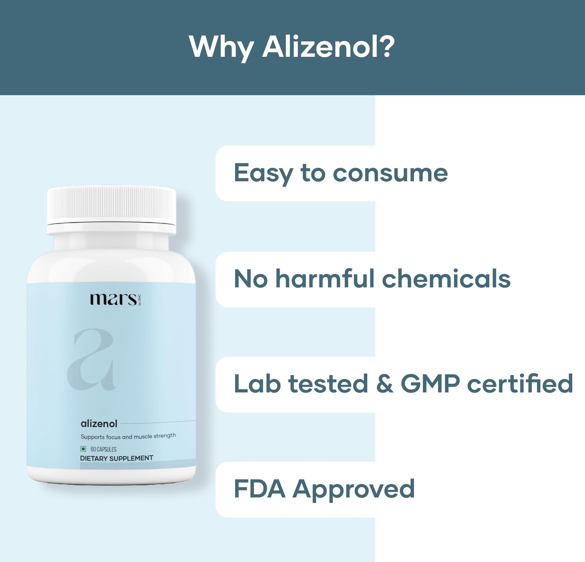 Mars Alizenol Capsules - 60 Capsules | (Pack of 3) mars by GHC buy supplements canada