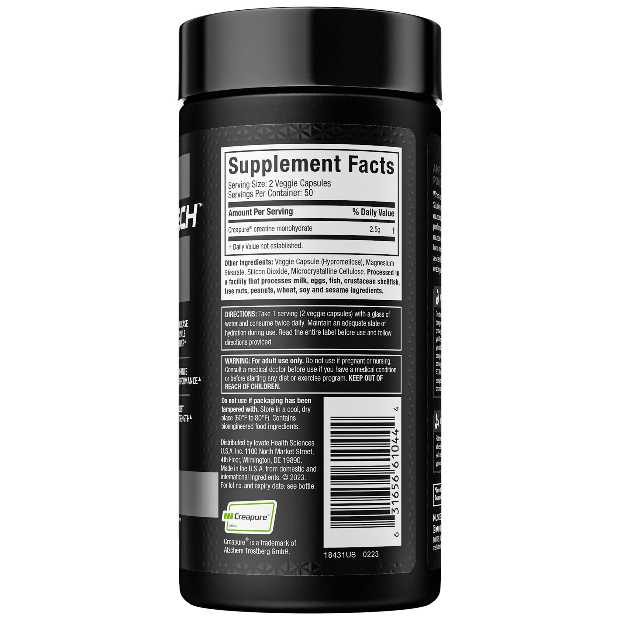 MuscleTech Platinum 100% Creatine Pills | Creatine Monohydrate Pill| | Muscle Recovery MuscleTech buy supplements canada