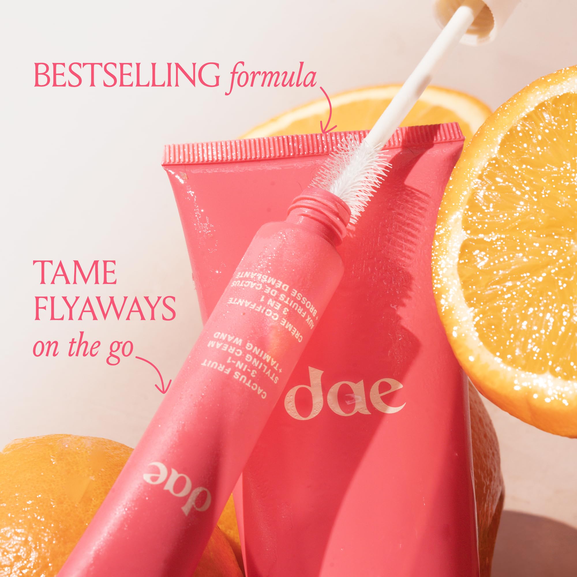 DAE Cactus Fruit 3-In-1 Styling Cream & Taming Wand - Tame Flyaways, Smooth Frizz, Style Edges (0.6 oz.) DAE buy supplements canada