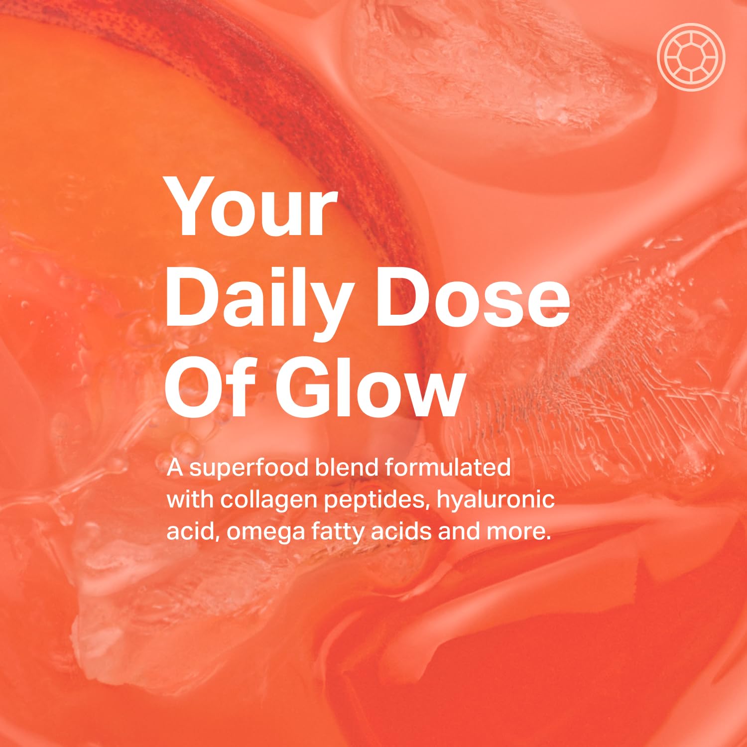 Proper, The Corals Daily Glow Beauty Blend - Nutrient Dense Superfood Powder with Collagen Peptides, Hyaluronic Acid Powder, Vitamin C, and MSM. Hair, Skin, Nail Vitamin Supplement for Women & Men Proper buy supplements canada