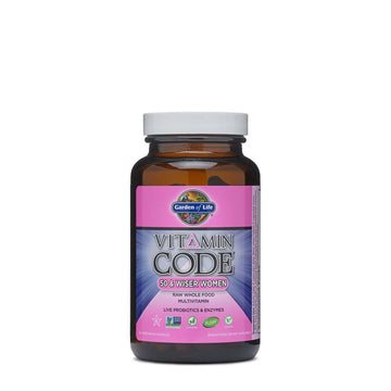 Vitamin Code 50 & Wiser Women Formula 120 VegiCapsules Garden of Life buy supplements canada