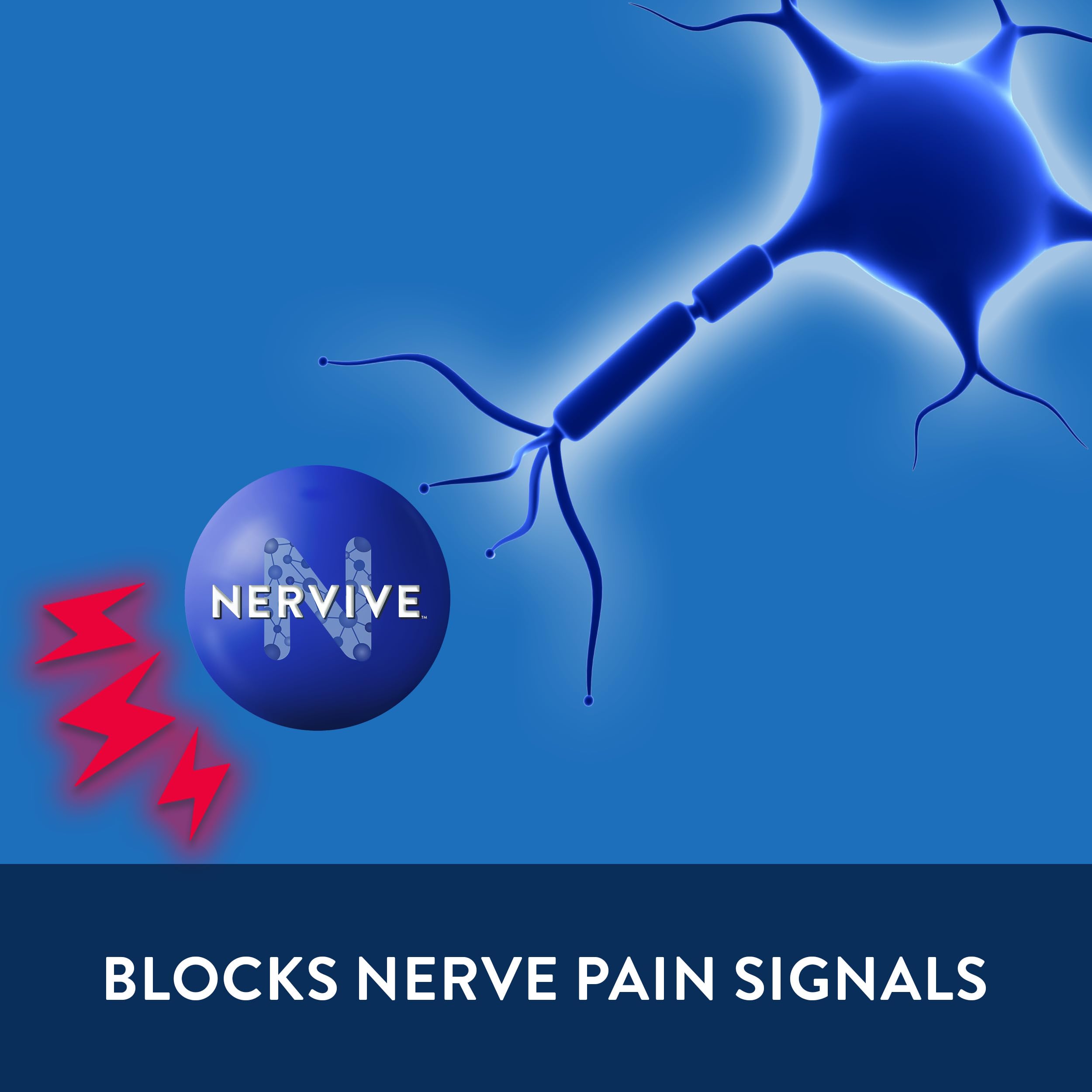 Nervive Pain Relieving Spray, Lidocaine Spray, Nervive Pain Relief, Lidocaine Topical, Foot Pain, Leg Pain, Hand Pain, Max Strength Formula, for Hard to Reach Areas, 4.5oz Nervive buy supplements canada