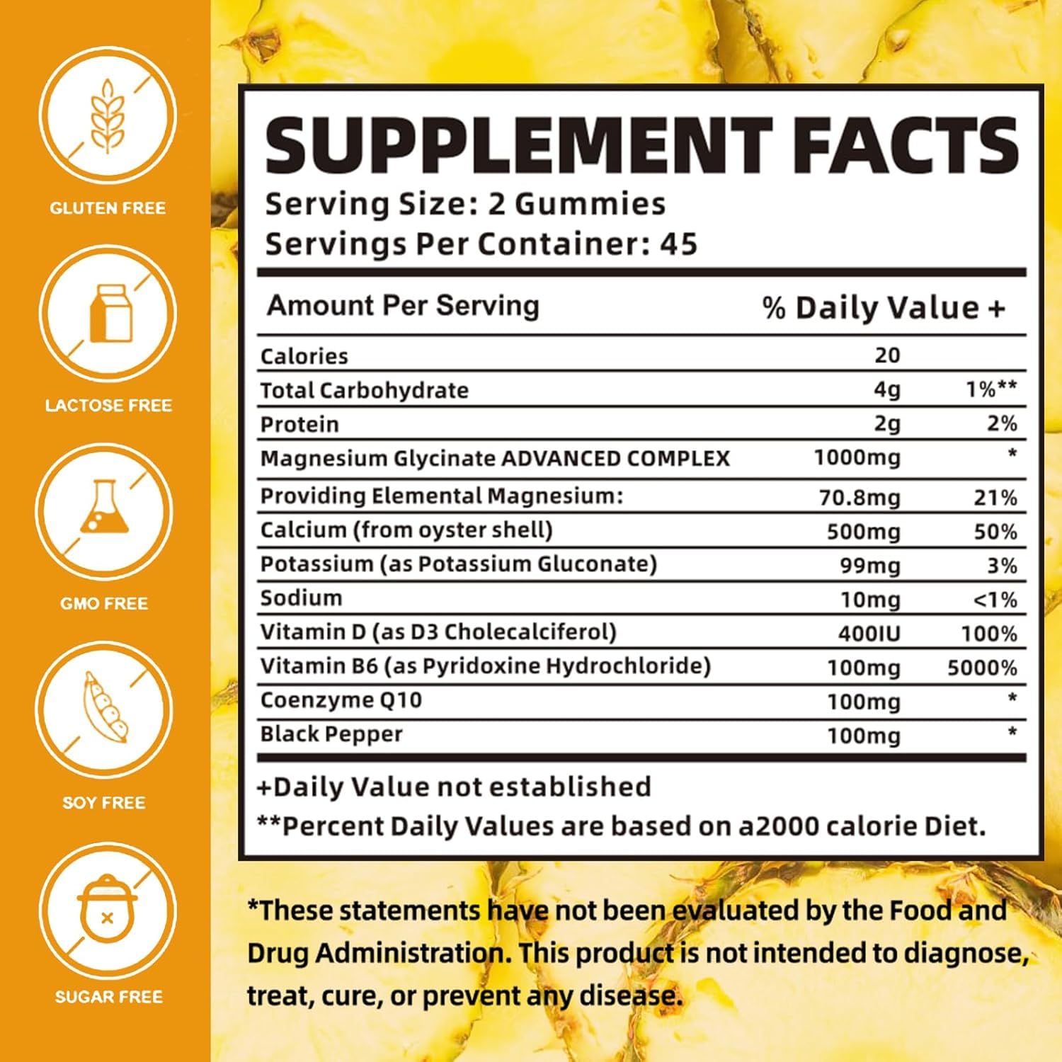 Magnesium Glycinate Gummies 1000mg with Magnesium L-Threonate,Chelated Magnesium Potassium Complex Supplement with VitD, B6, CoQ10, Calcium,Supports for Memory, Calm, Nutravita buy supplements canada