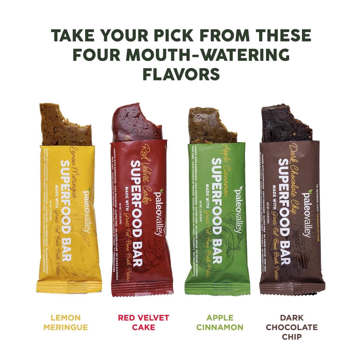 Paleovalley Superfood Bars – Apple Cinnamon– 10 Pack – 9g Protein per Bar – Gluten-Free, Grain-Free, Paleo, Non-GMO – On-the-Go Snack Paleovalley buy supplements canada