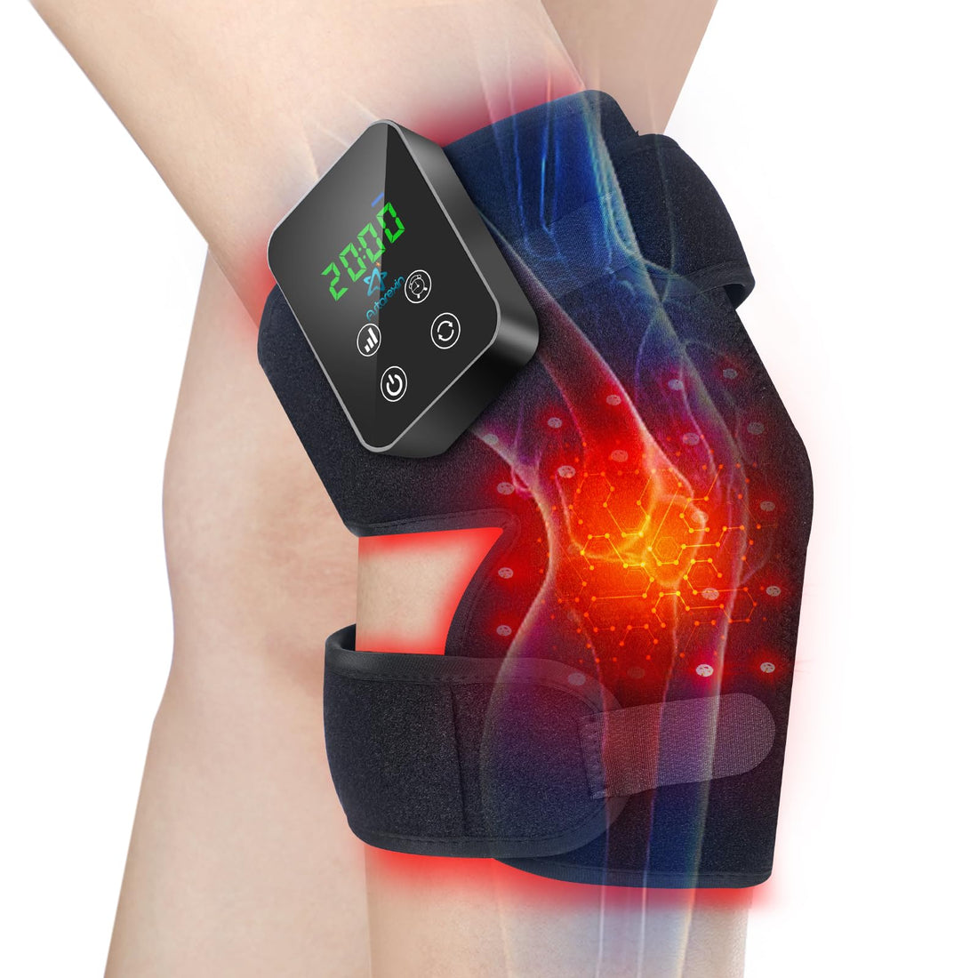 Red Light Therapy Knee Brace: Pain Relief Infrared Heating Pad 72 LED Heat Lamp Pain Relief Astarexin buy supplements canada