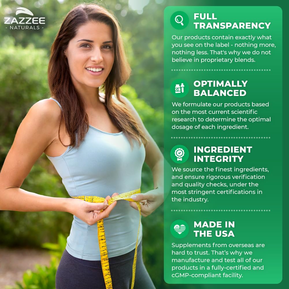 Zazzee Extra Strength Green Tea 20:1 Extract, 50% EGCG, 98% Polyphenols, 80% Catechins, 150 Vegan Capsules, 5 Month Supply, Certified Kosher Zazzee buy supplements canada