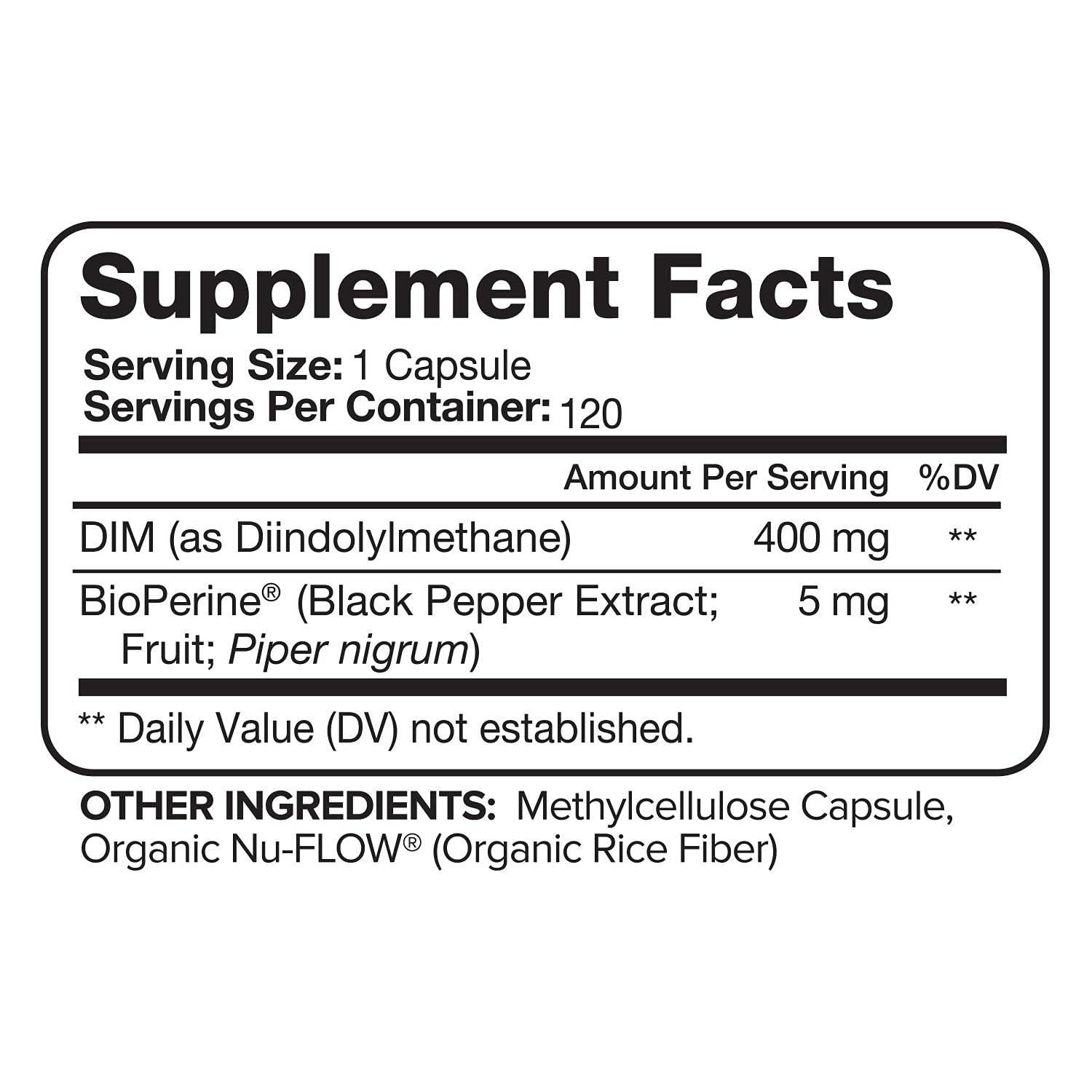 Nutrivein DIM Supplement 400mg Diindolylmethane Plus Bioperine - Maintain Hormone Nutrivein buy supplements canada