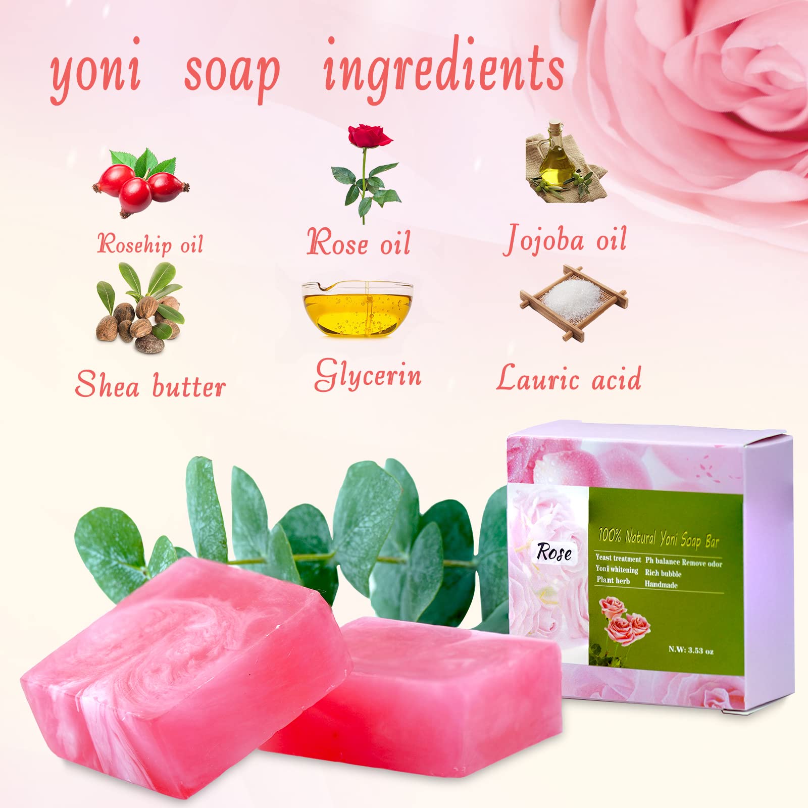 Yoni Soap Bars and Natural Yoni Oil Set, Yoni Oil Vaginal Wash for Women Feminine Wash Vaginial Shibarcle buy supplements canada