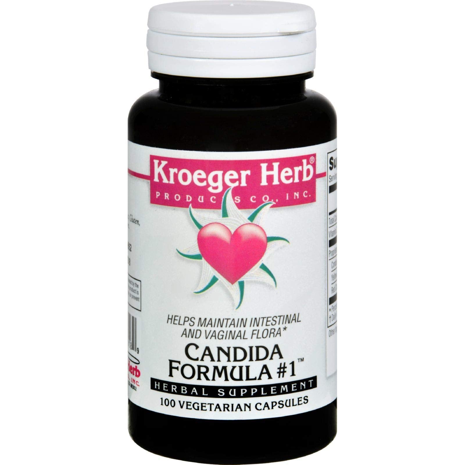 Kroeger Herb Candida Formula #1 100 Vcap Kroeger Herb Products buy supplements canada