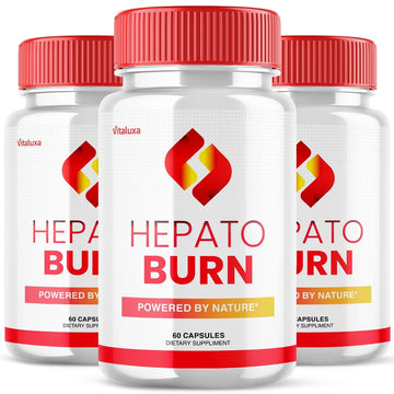 (3 Pack) Hepato Burn Capsules - HepatoBurn Supplement Pills Advanced Formula Wait Premium Blend All Natural Loss Support for Men Women, Hepataburn Reviews Maximum Strength Burner Health (180 Capsules) Vitaluxa buy supplements canada