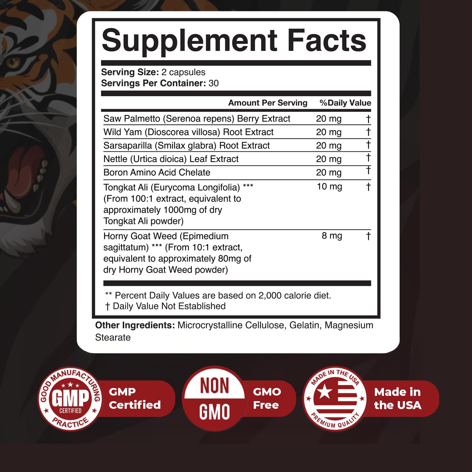 HunterPower – Hunter Power Daily Botanical Supplement with Saw Palmetto, Tongkat Ali, Nettle, Wild Yam & Horny Goat Weed – Non-GMO, Stimulant-Free Formula, Made in USA – 60 Capsules, 1 Month Supply Nature’s NutriWave buy supplements canada