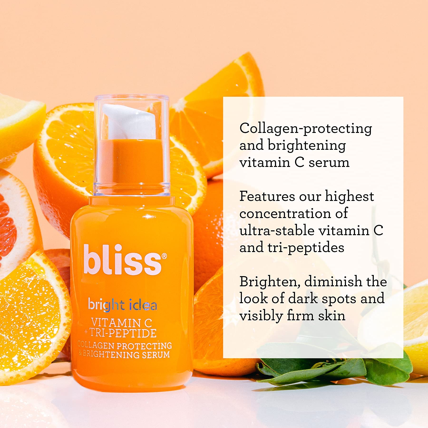 Bliss Bright Idea Vitamin C + Tri-Peptide Brightening Serum - 1 Fl Oz - Hydrating Bliss buy supplements canada