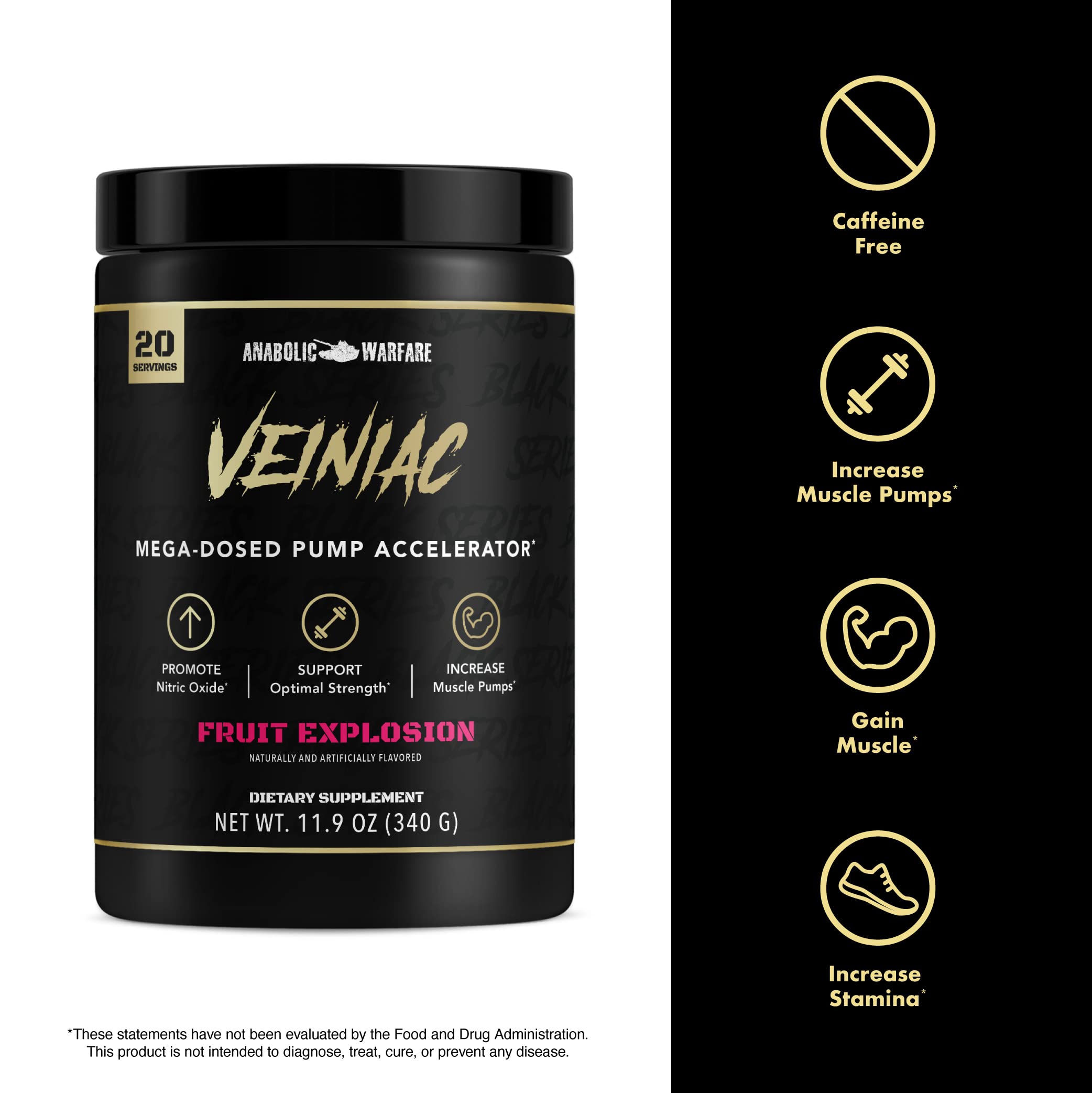 Anabolic Warfare Veiniac Muscle Pump Activator Supplement Stimulant Free Pre-Workout Anabolic Warfare buy supplements canada