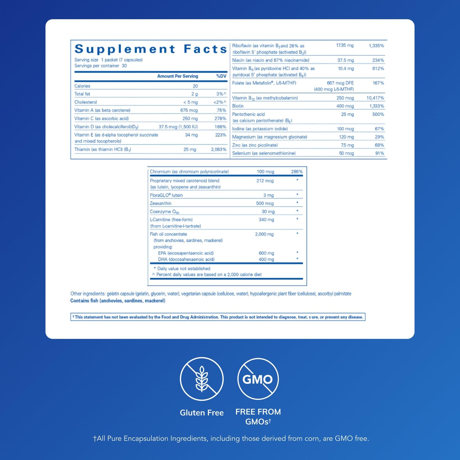 Pure Encapsulations Energize Plus Pure Pack | Supplement to Support Energy Production and Nutrient Metabolism* | 30 Packets Pure Encapsulations buy supplements canada