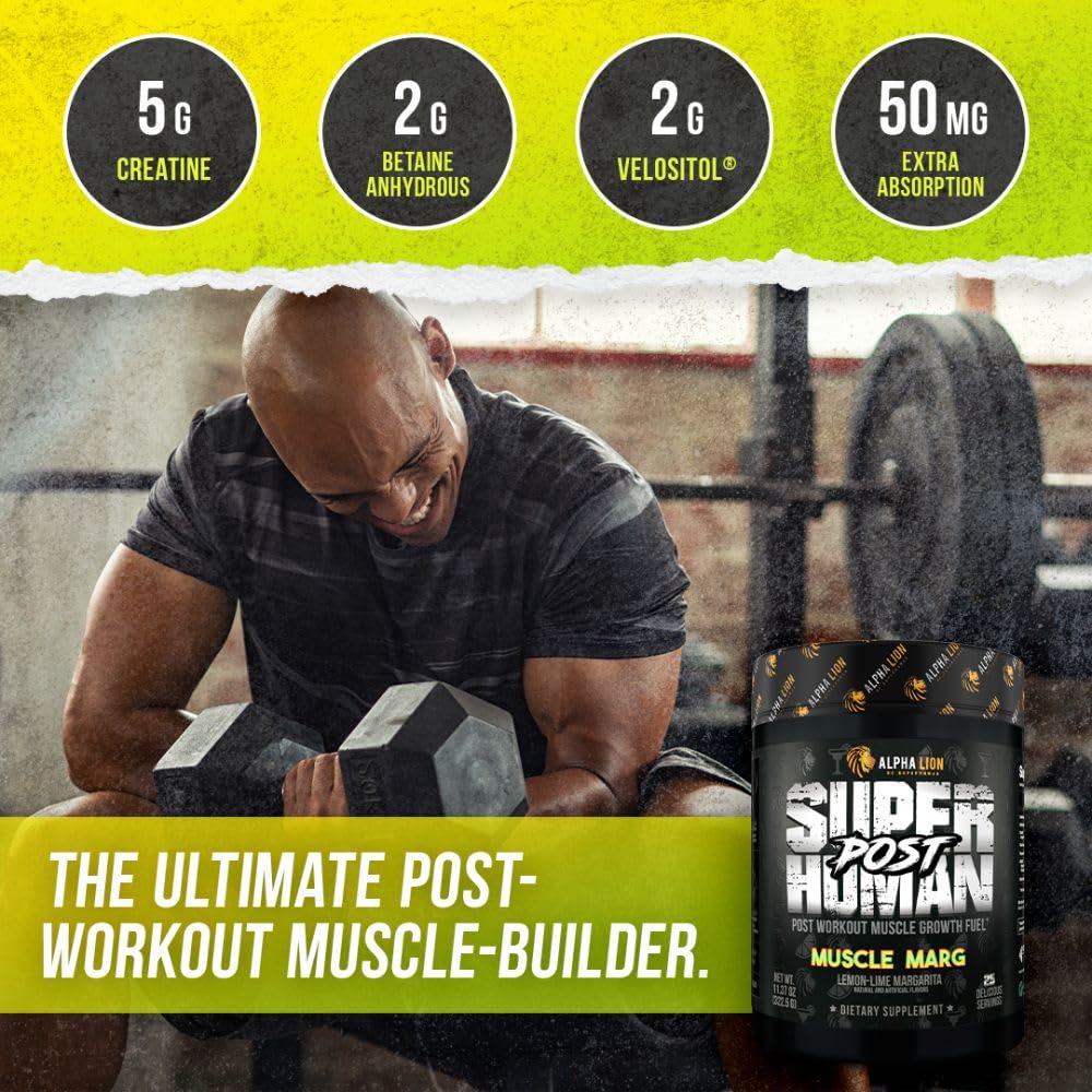 ALPHA LION Superhuman Pre Workout Powder & Post Workout Recovery Bundle, Sustained ALPHA LION buy supplements canada