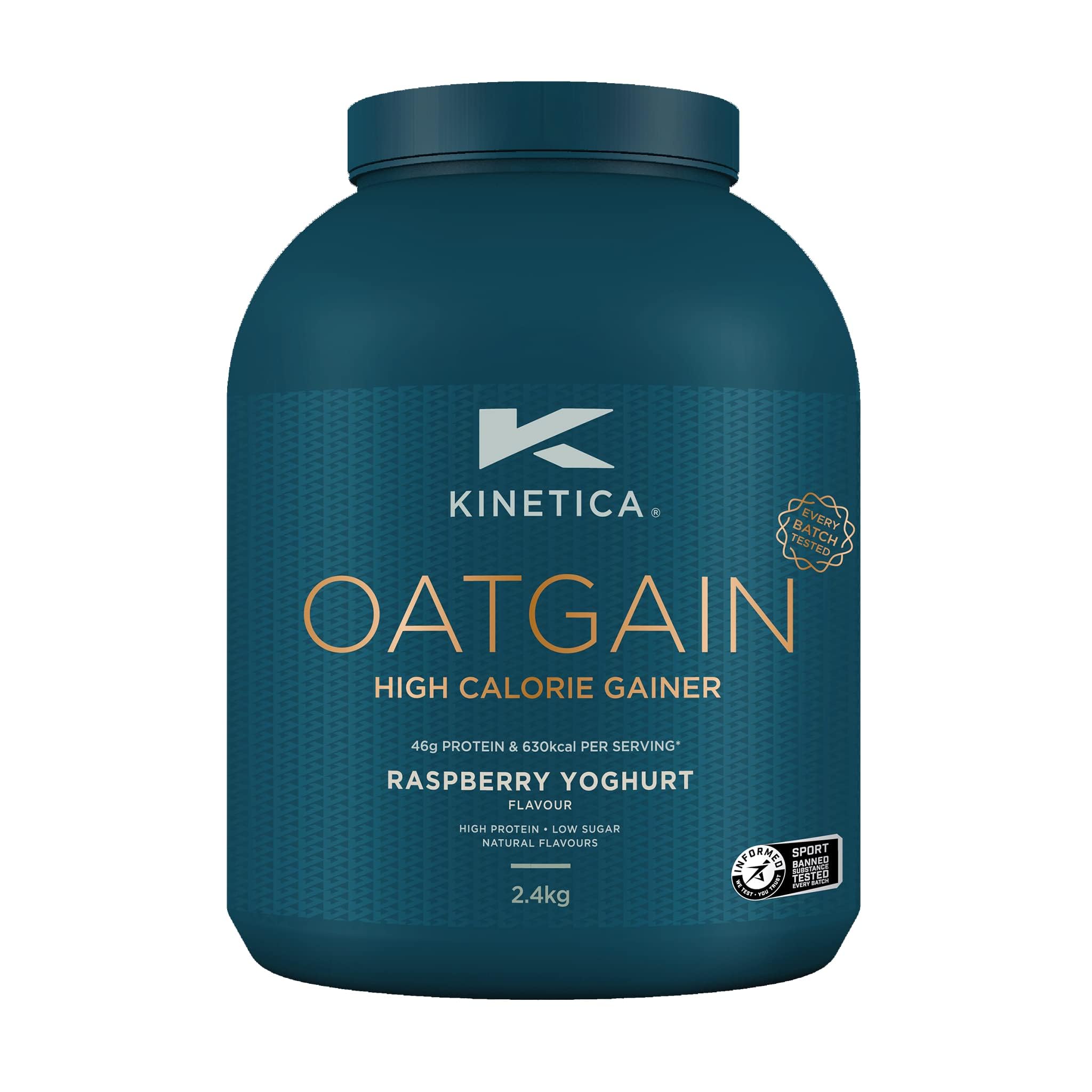 Kinetica OatGain Weight Gainer 600+ Calories & 47g Protein per Serving, 2.4 kg Kinetica buy supplements canada