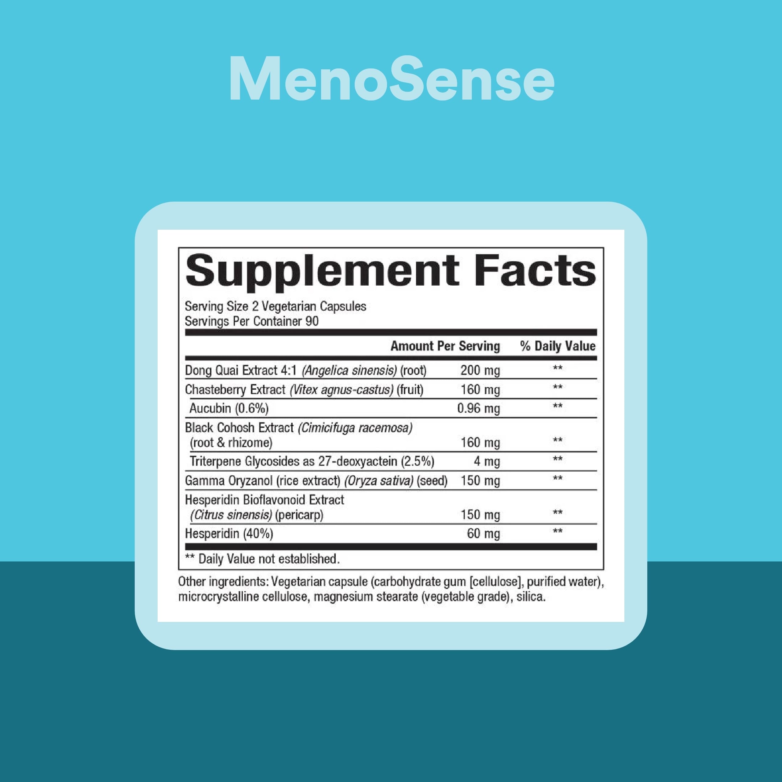 Natural Factors WomenSense MenoSense - Dietary Supplement with Black Cohosh, Chasteberry & Dong Quai - Menopause & Perimenopause Support Supplement - 180 Vegetarian Capsules (90 Servings) Natural Factors buy supplements canada