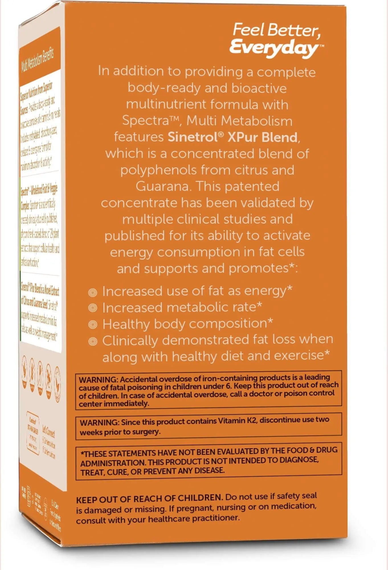 Zahler Multivitamin Metabolism + Weight Management Support for Women and Men with Iron, Certified Kosher, 60 Capsules Zahler buy supplements canada
