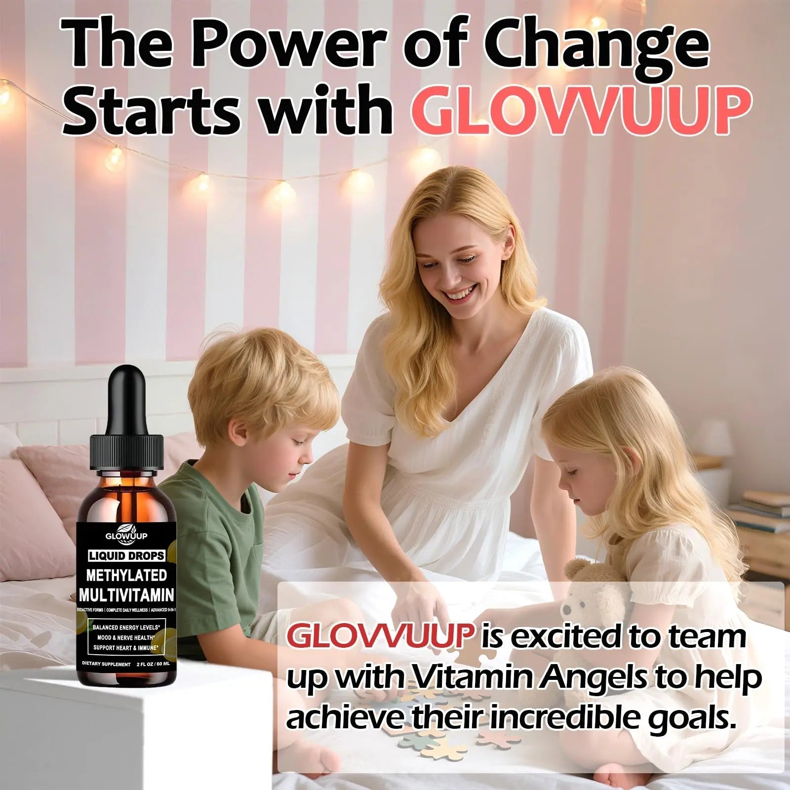 Multivitamin for Women & Men, Methylated Multivitamins & Multiminerals liquid Drops with Methylfolate B12 B2 Vitamin C E D3 K2 GLOVVUUP buy supplements canada