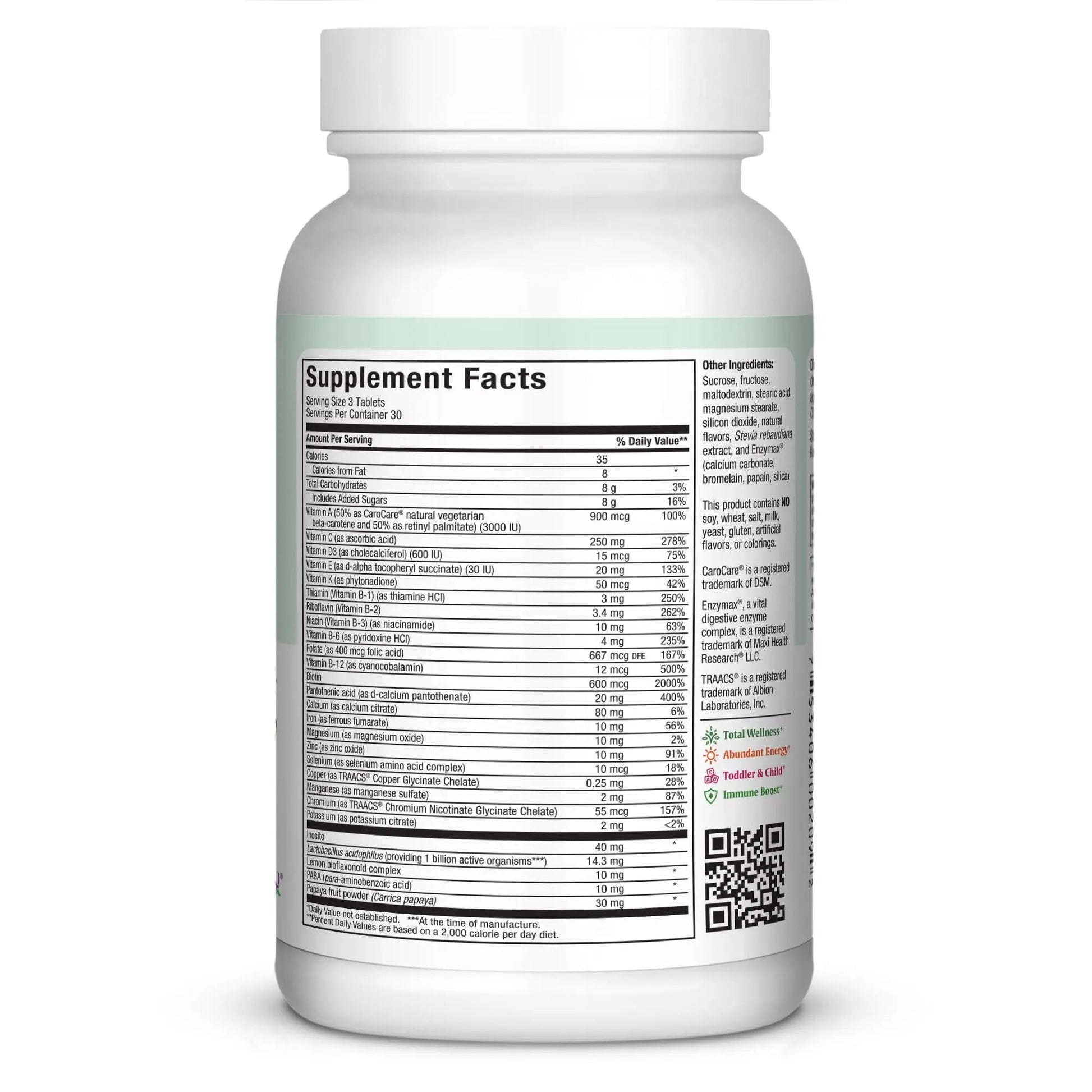 Maxi Health Chewable Multivitamin for Kids, Teens and Adults - Cherry Chewable Vitamins for Adults & Children Maxi Health buy supplements canada