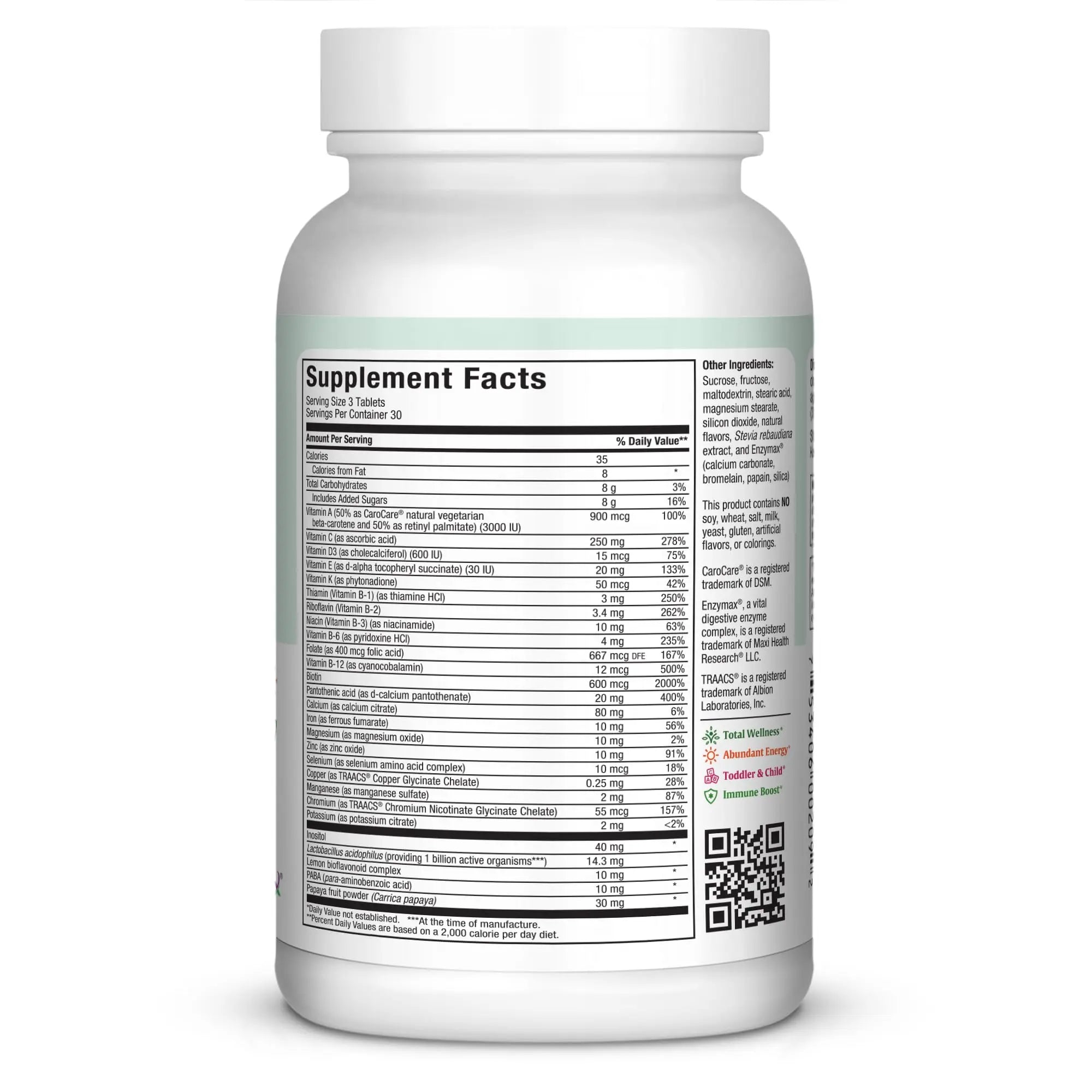 Maxi Health Chewable Multivitamin for Kids, Teens and Adults - Cherry Chewable Vitamins for Adults & Children Maxi Health buy supplements canada