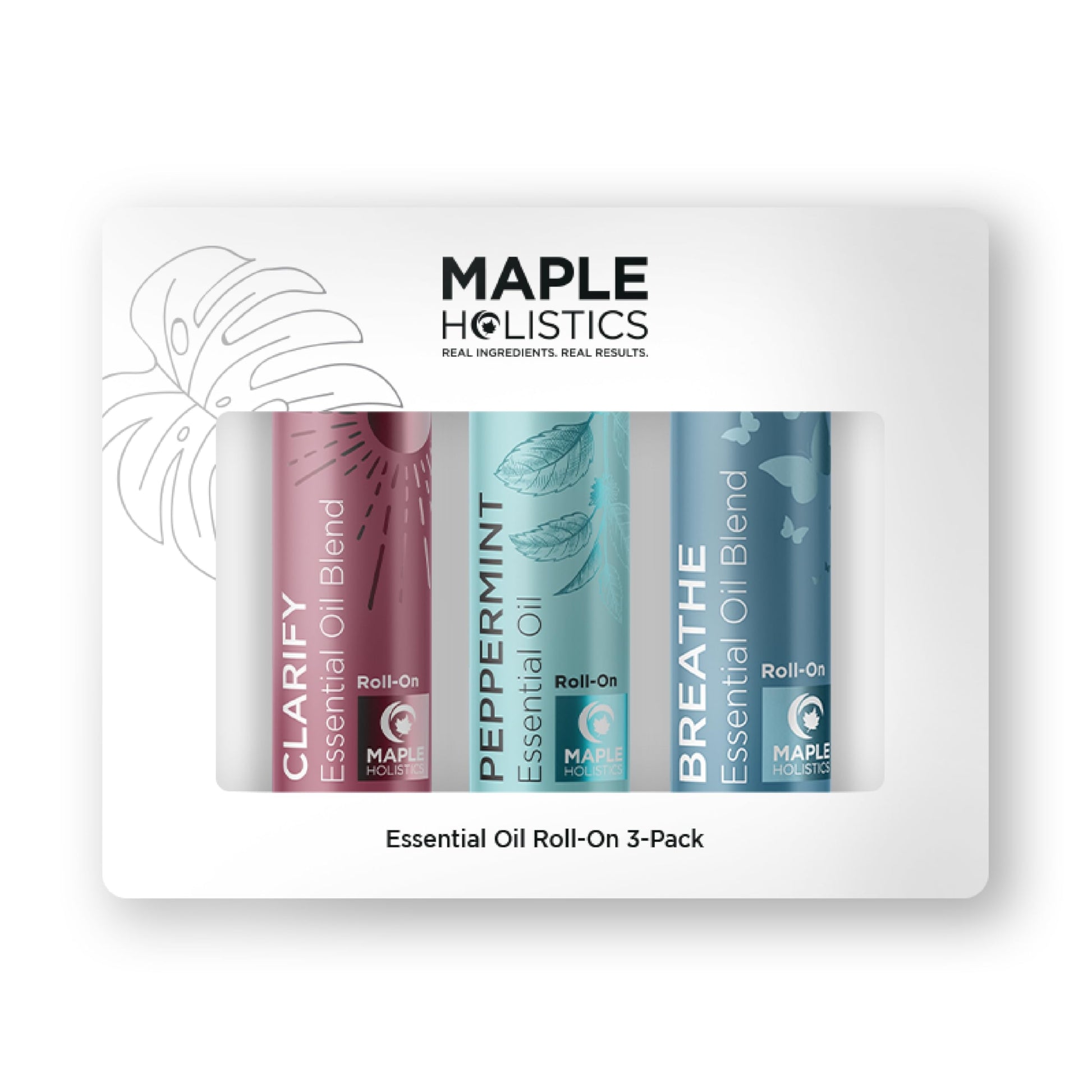 Headache Roll on Essential Oils - Aromatherapy Essential Oils Sets Variety Pack with Peppermint Clarify Maple Holistics buy supplements canada