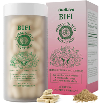 BudLive Beef Organ Supplement for Women – 100% Grass-Fed & Pasture Raised [Ovary, Liver, Spleen, Kidney & Heart] Primal Nutrition for Hormone Support, Energy & Wellness, 90 Capsules BudLive buy supplements canada
