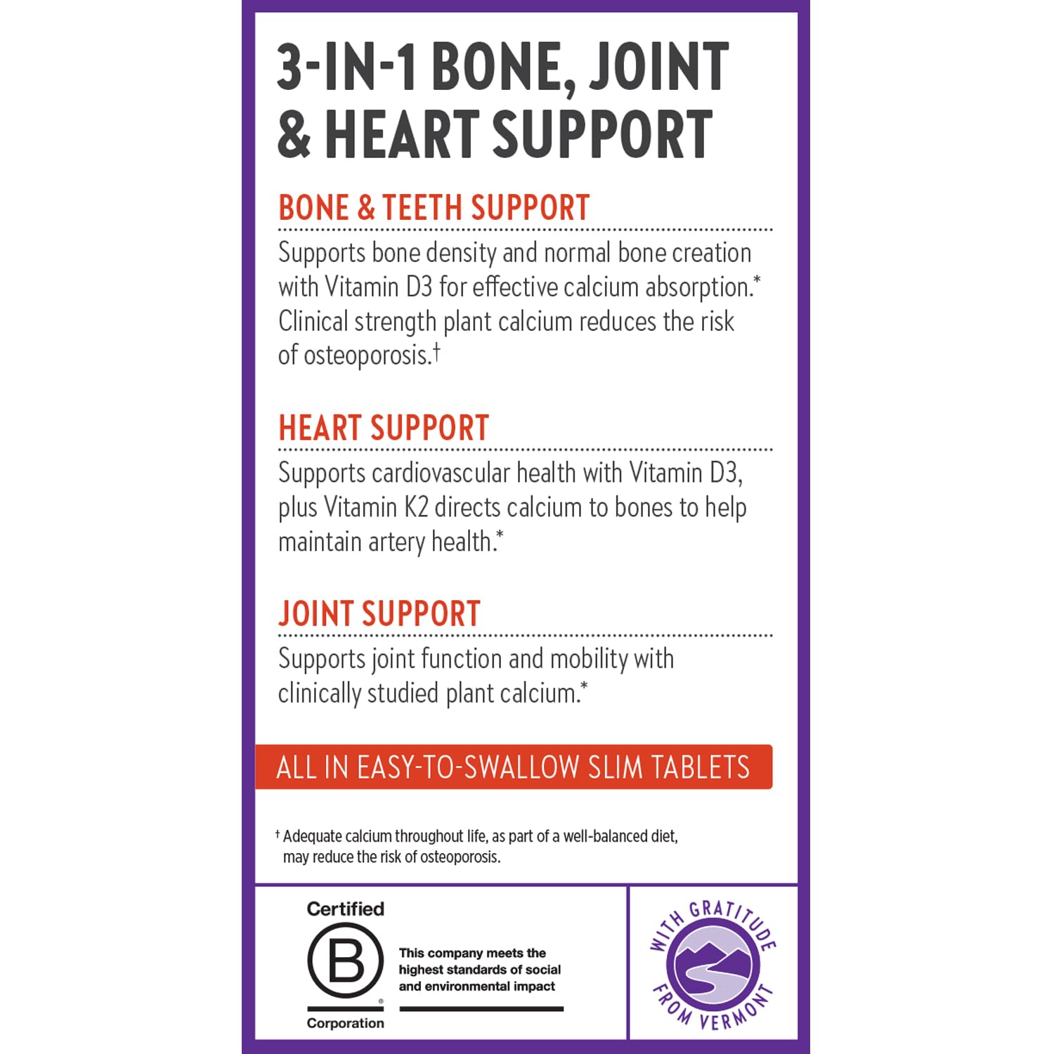 New Chapter Calcium Supplement - Bone Strength Plant-Based USDA Organic Calcium with Magnesium, Vitamin D3+K2, for Bone Health & Joint Mobility, Heart Support New Chapter buy supplements canada