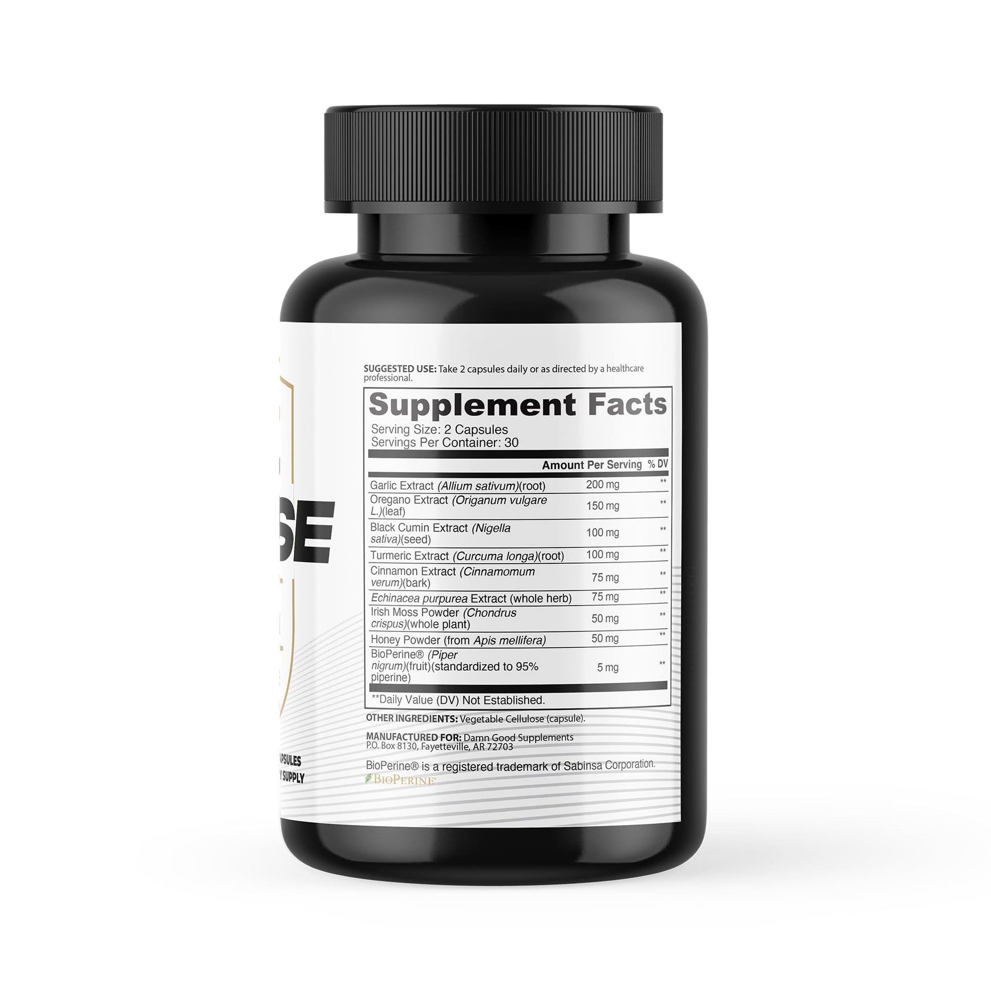 DAMN GOOD The Hodge Twins Immune Defense Supplement (60 Capsules) – Sea Moss Blend Capsules for Everyday Balance, Digestive Support, and Whole-Body Wellness with Vitamins, Minerals, and Botanicals DAMN GOOD buy supplements canada