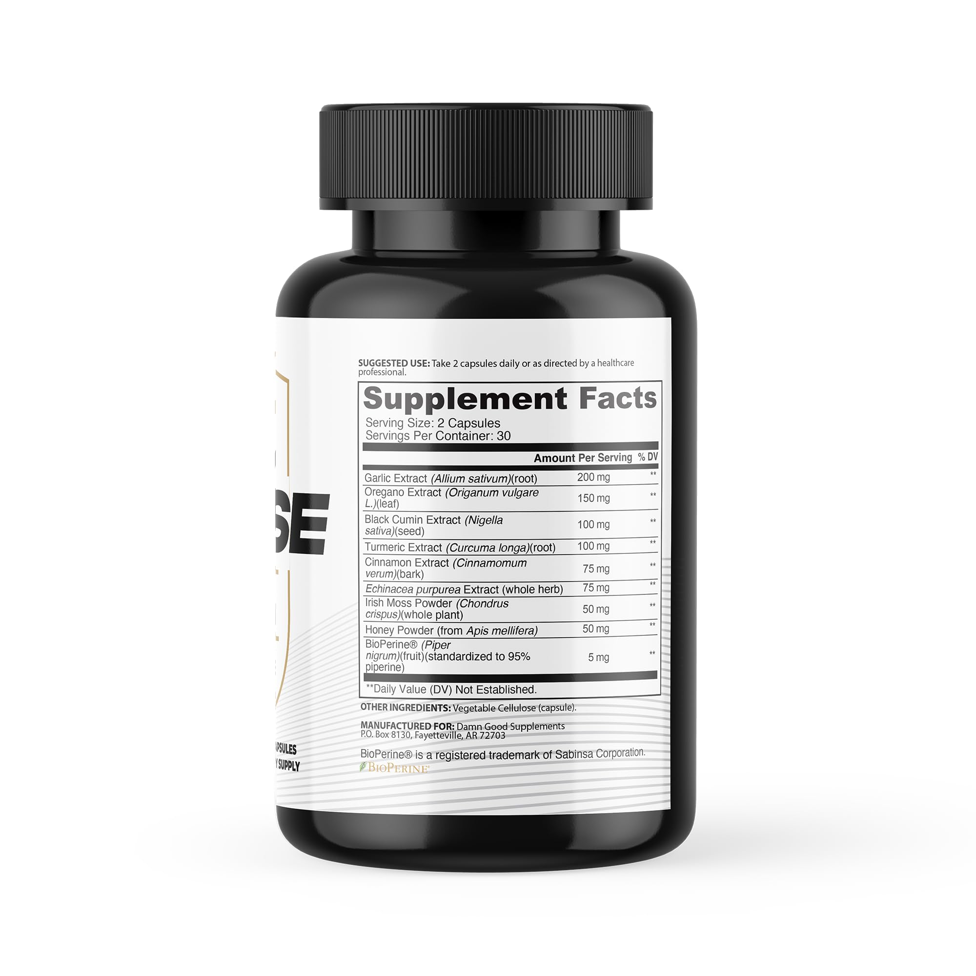 DAMN GOOD The Hodge Twins Immune Defense Supplement (60 Capsules) – Sea Moss Blend Capsules for Everyday Balance, Digestive Support, and Whole-Body Wellness with Vitamins, Minerals, and Botanicals DAMN GOOD buy supplements canada