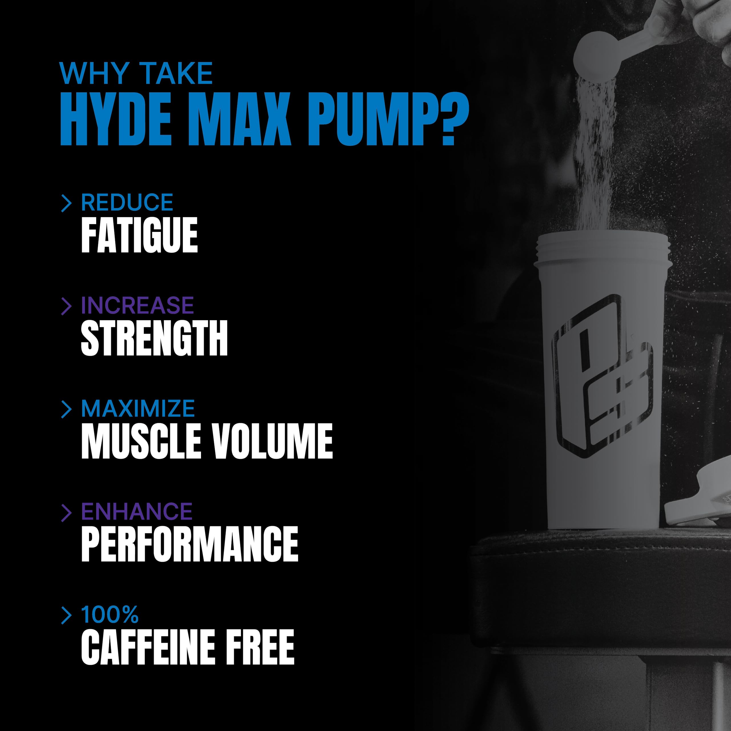 PROSUPPS Hyde Max Pump Pre Workout for Men and Women - Nitric Oxide Supplement PROSUPPS buy supplements canada