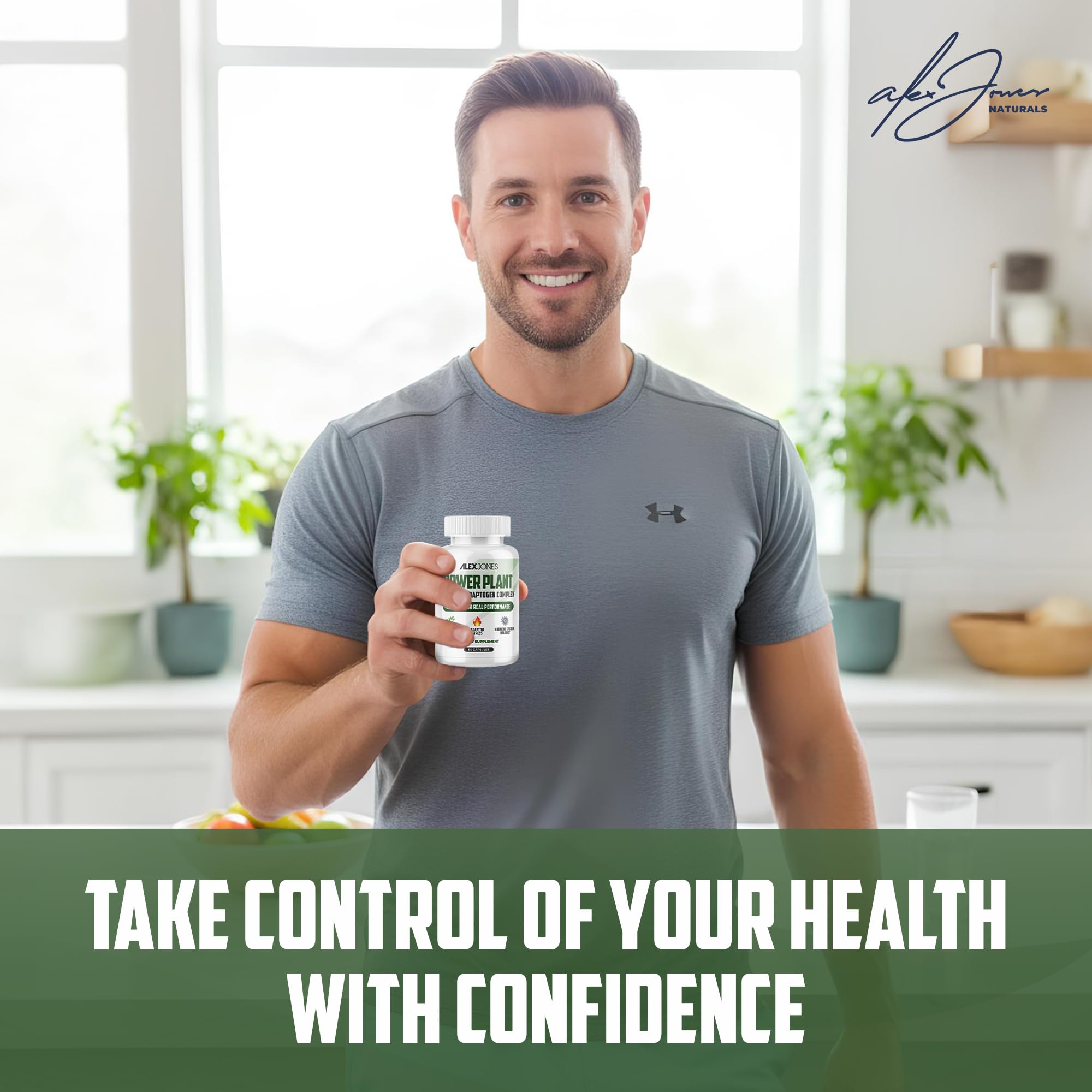 Adaptogenic Mushrooms with Cordyceps & Rhodiola – Daily Blend with Zinc, Selenium & Boron –Vegan Mushroom Capsules Supplement for Active Lifestyles – No Fillers or Additives – 60 Count Alex Jones Naturals buy supplements canada