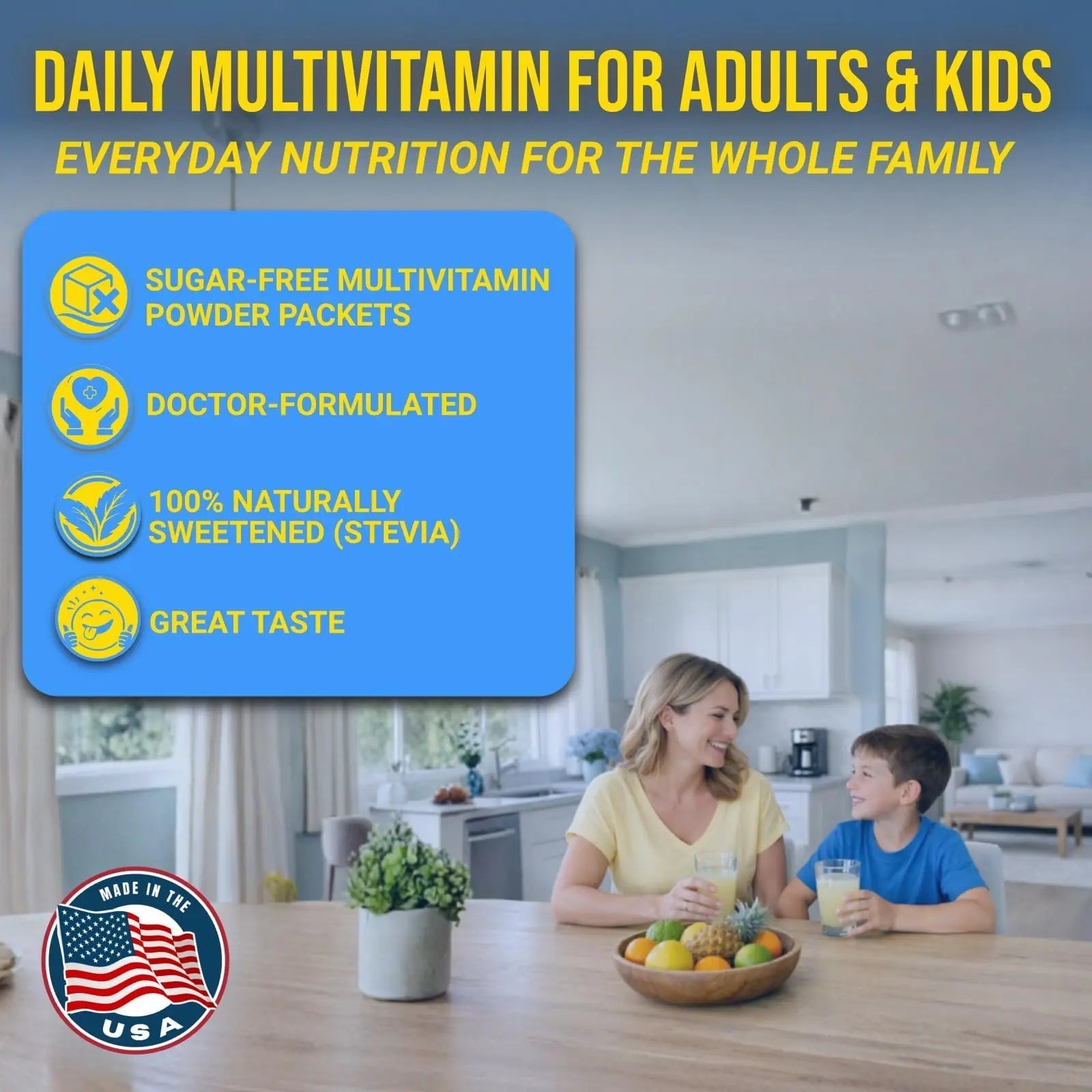 Dr. Price's Multivitamin for Women and Men | Tropical 30 Servings | Daily Supplement Powder with Vitamin C, B Complex & Minerals | Dr. Price's Vitamins buy supplements canada