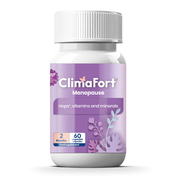 Climafort 60 Day Supply | Menopause Relief Pills | Natural Relief for Hot Flashes, Night Sweats, Mood Swings & Hormone Balance | Hops, Vitamins, and Minerals | 1 Capsule Daily Climafort buy supplements canada
