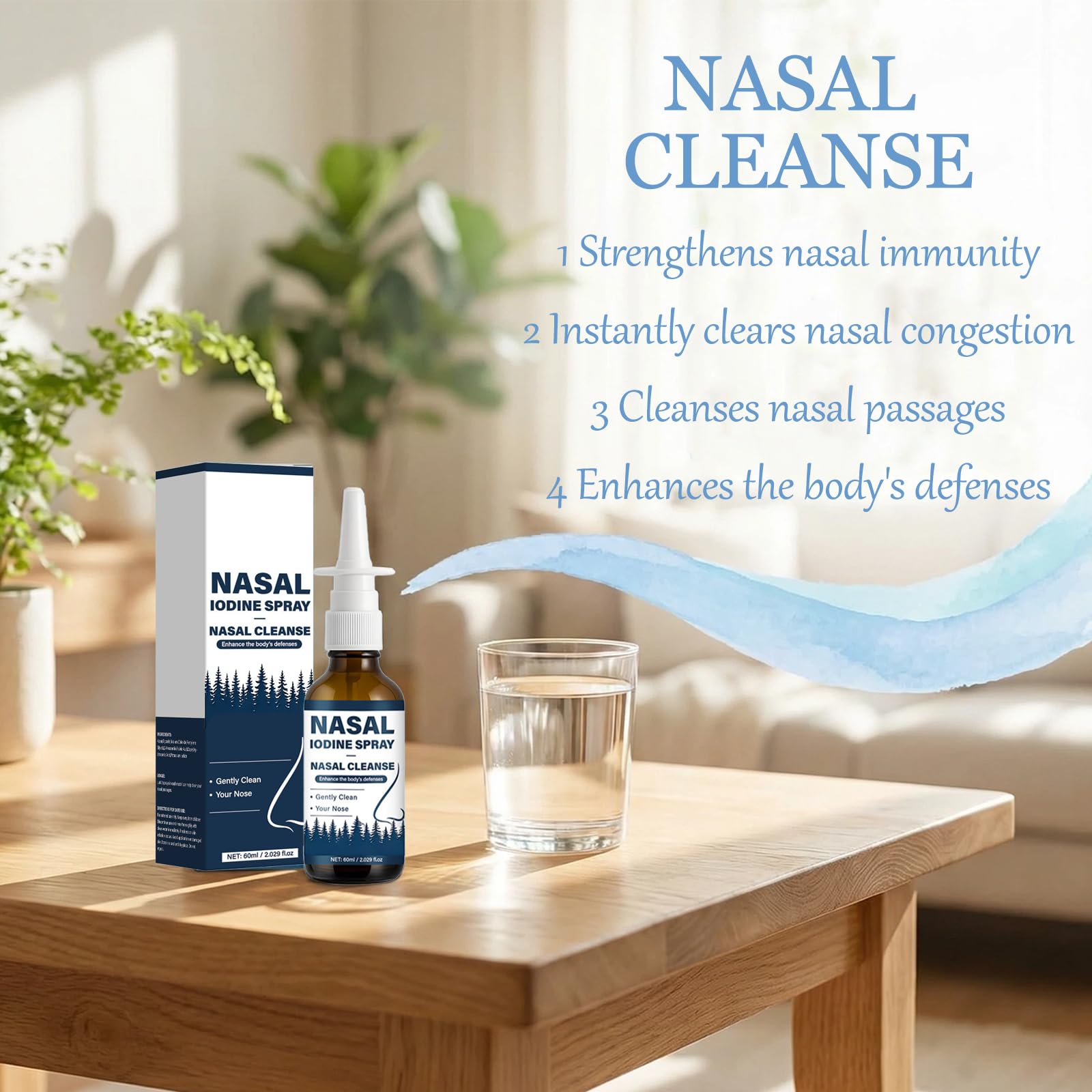 VIPUDA Nutramd Iodine Nasal Spray, Cleanses & Refreshes Your Nasal Passages, Iodine & Fulvic Acid Blend, 100% Natural Mineral Formula – 60 ml/2.029 fl.oz (1pc) VIPUDA buy supplements canada