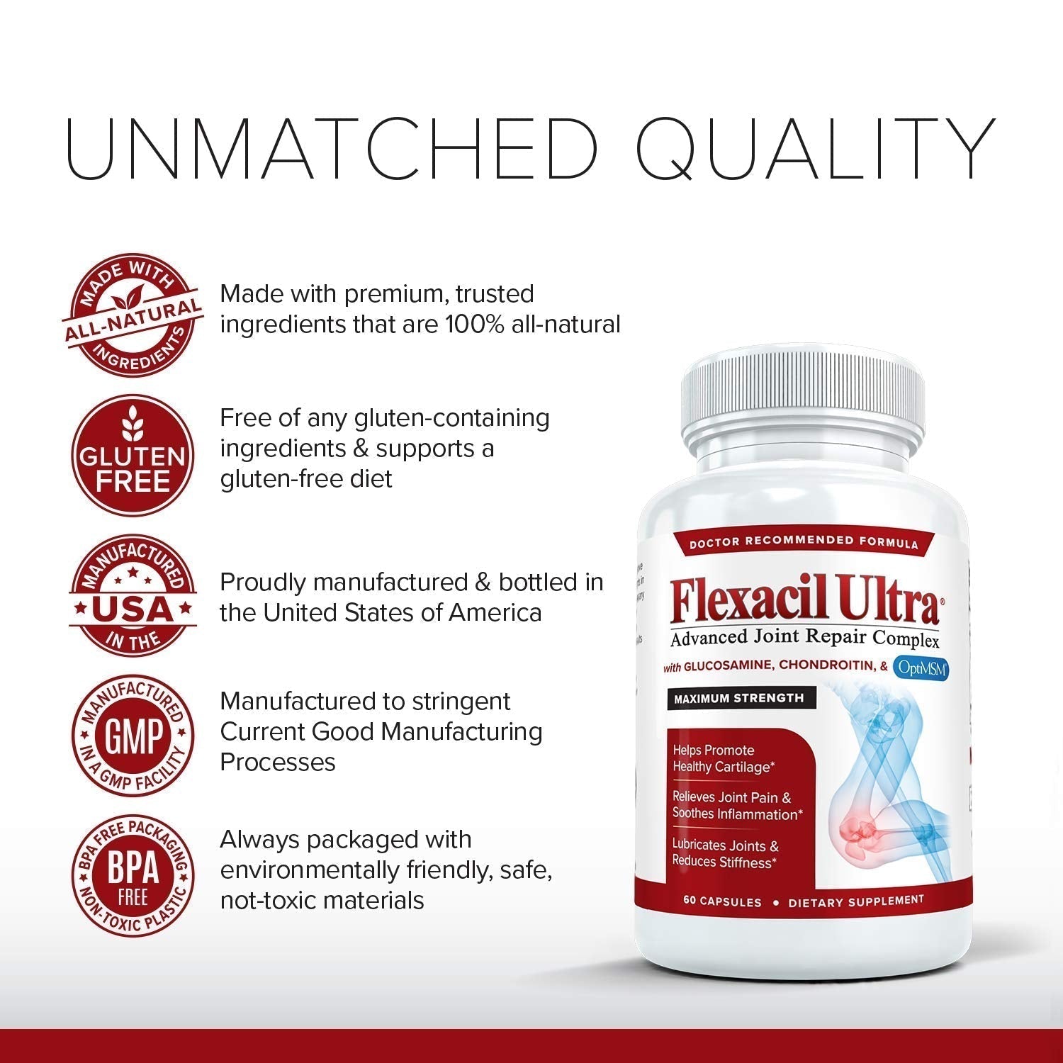 Flexacil Ultra Joint Health & Support Supplement with Glucosamine, Chondroitin Flexacil Ultra buy supplements canada