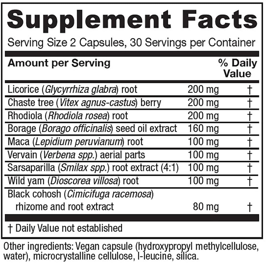 Vitanica FemRebalance, Hormone Balance Support for Women, Vegan, 60 Capsules Vitanica buy supplements canada