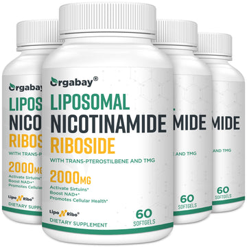 Liposomal Nicotinamide Riboside 2000 MG with TMG and Pterostilbene, Similar to NMN Supplements Boost NAD+, Support Healthy Aging, 240 Count Orgabay buy supplements canada
