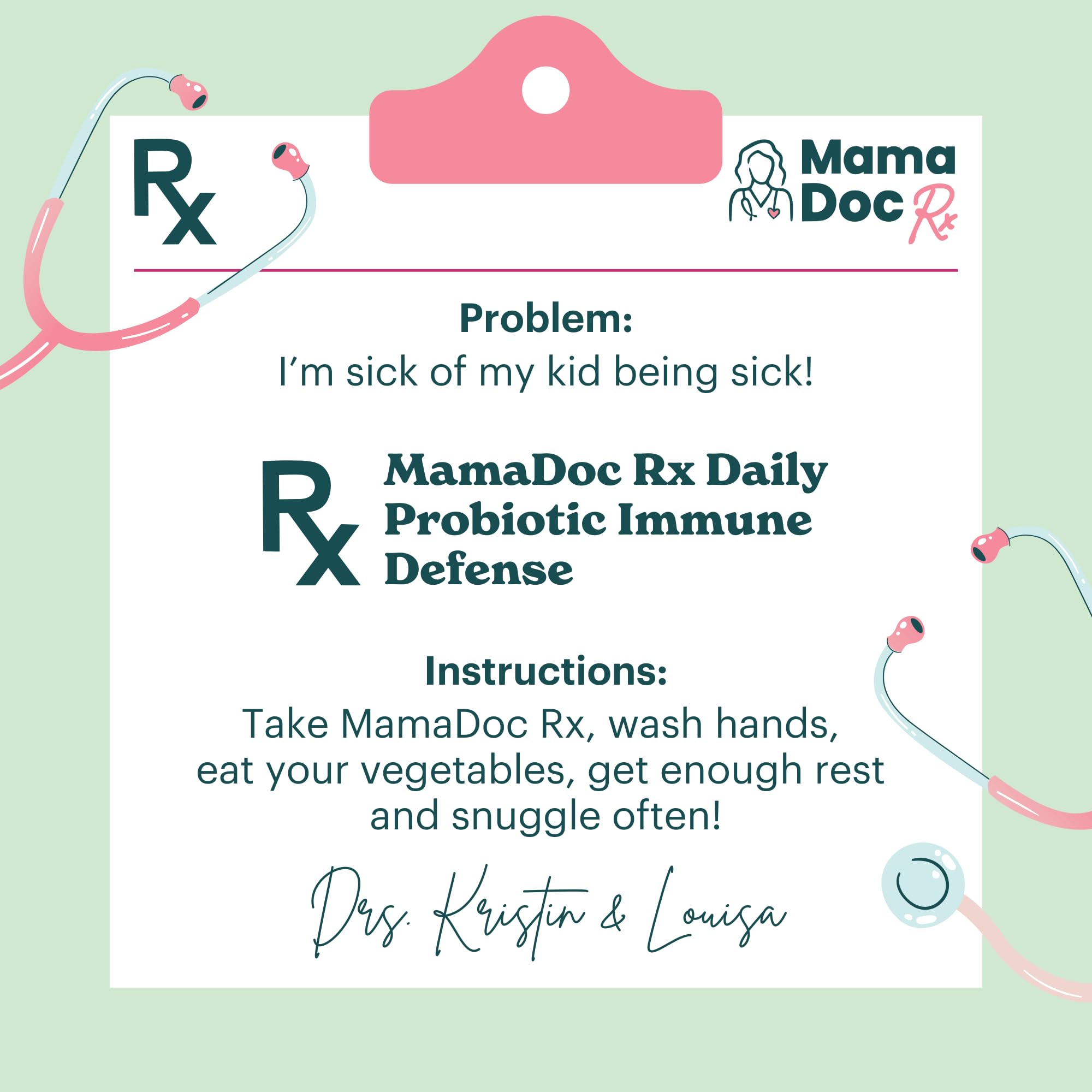 MamaDoc Rx Certified Organic Kids & Teens Probiotic Immune Defense - 5 Billion CFUs | Sugar Free, Vegan, Gluten-Free | 14 Probiotic Strains, Prebiotics, Vitamin C & D | 30 Chewable Tablets, Ages 4+ MamaDoc Rx buy supplements canada
