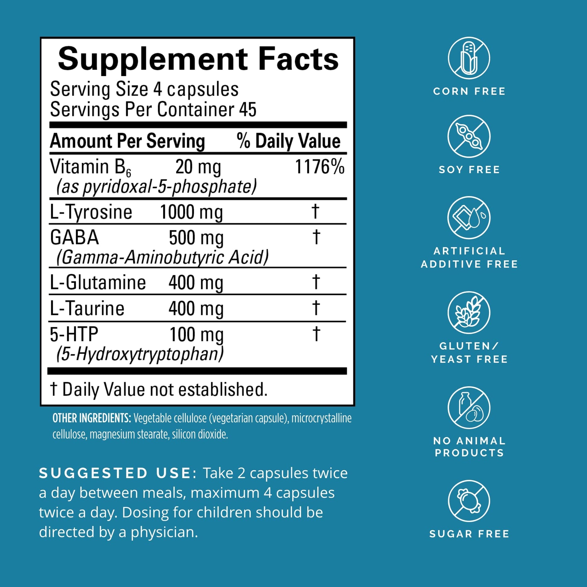 BRAINMD Dr Amen NeuroLink - 180 Capsules - Promotes Optimal Brain Function, Focus & Concentration - Gluten Free - 45 Servings BRAINMD buy supplements canada