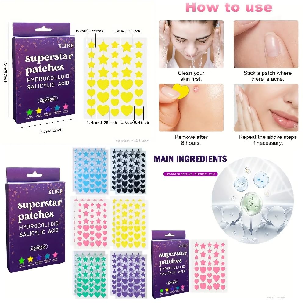 M Great Skin Instant Glow Serum with Niacinamide and Hyaluronic Acid (1.69 oz / 50 ml) + Bonus Acne Patch (36 Pieces) Tea Tree Oil Facial Water Gel NAPH buy supplements canada