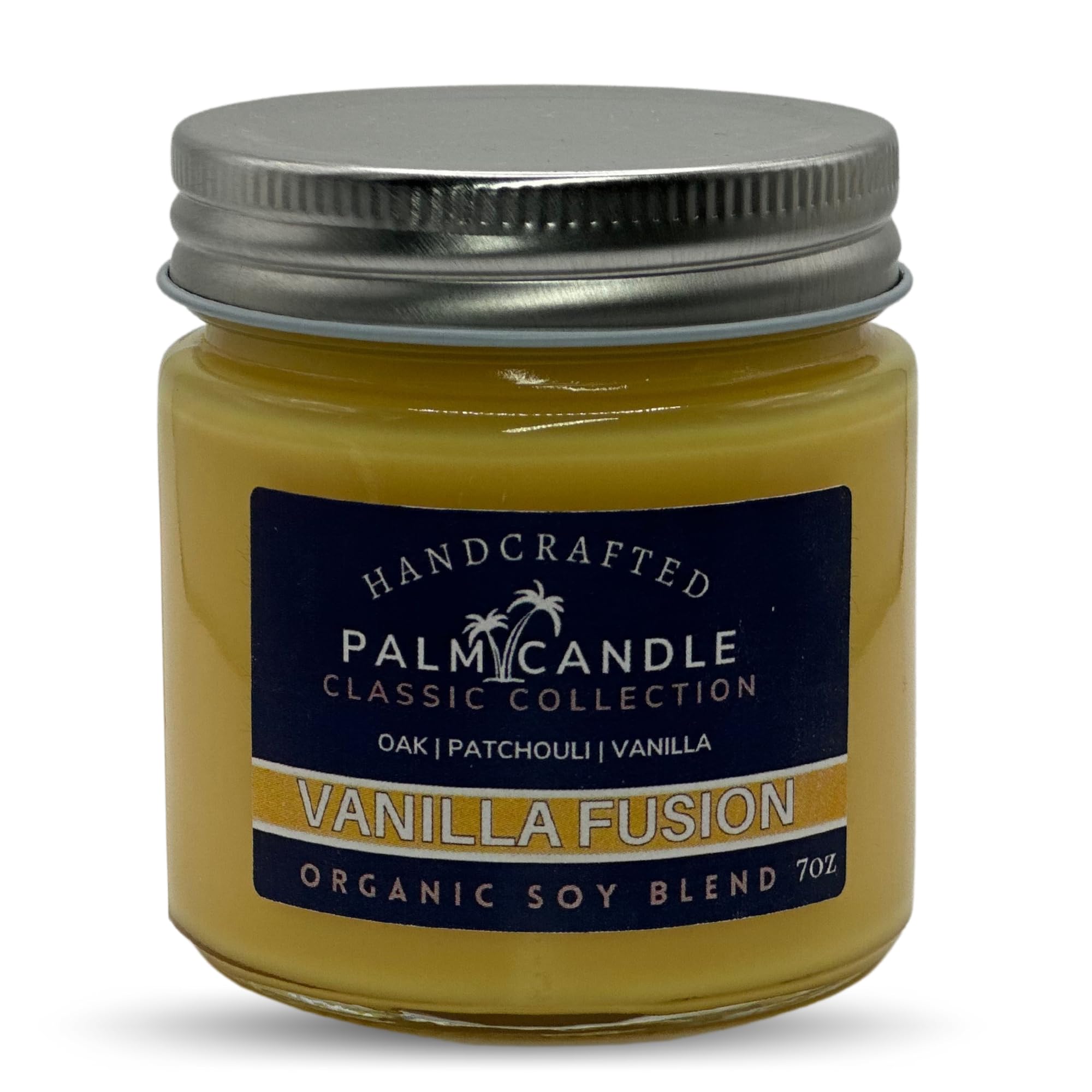 Vanilla & Wood Fusion Premium Soy Candle for Home Scented Candle 7 Ounces of Pure Aromatic Bliss Msupps.com buy supplements canada