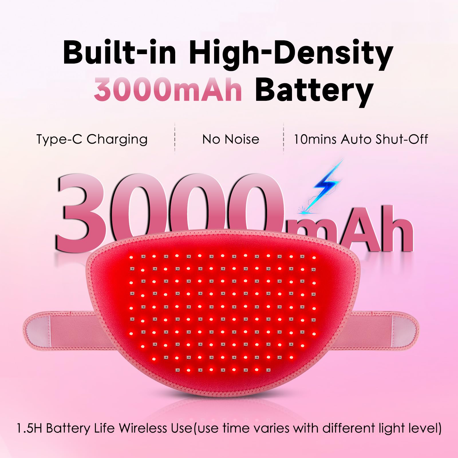 Red Light Therapy Belt Pad: Near Infrared Lamp Pain Relief 156 LEDs Wrap Body Heating Pads Astarexin buy supplements canada