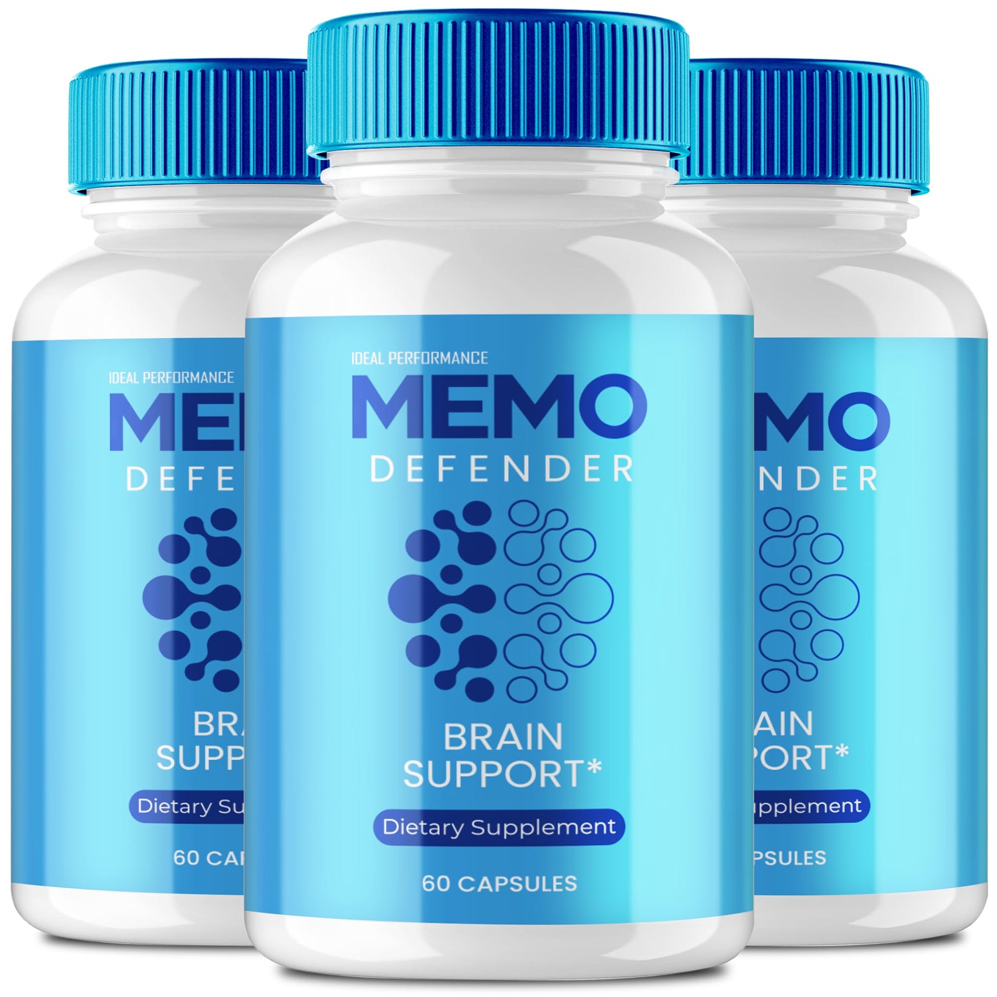 Memo Defender Brain and Memory Support Capsules, Memo Defender for Memory Supplement Pills, Advanced Formula Nootropic Pills for Brain Health Support, MemoDefender Health Blend Reviews (3 Pack) IDEAL PERFORMANCE buy supplements canada